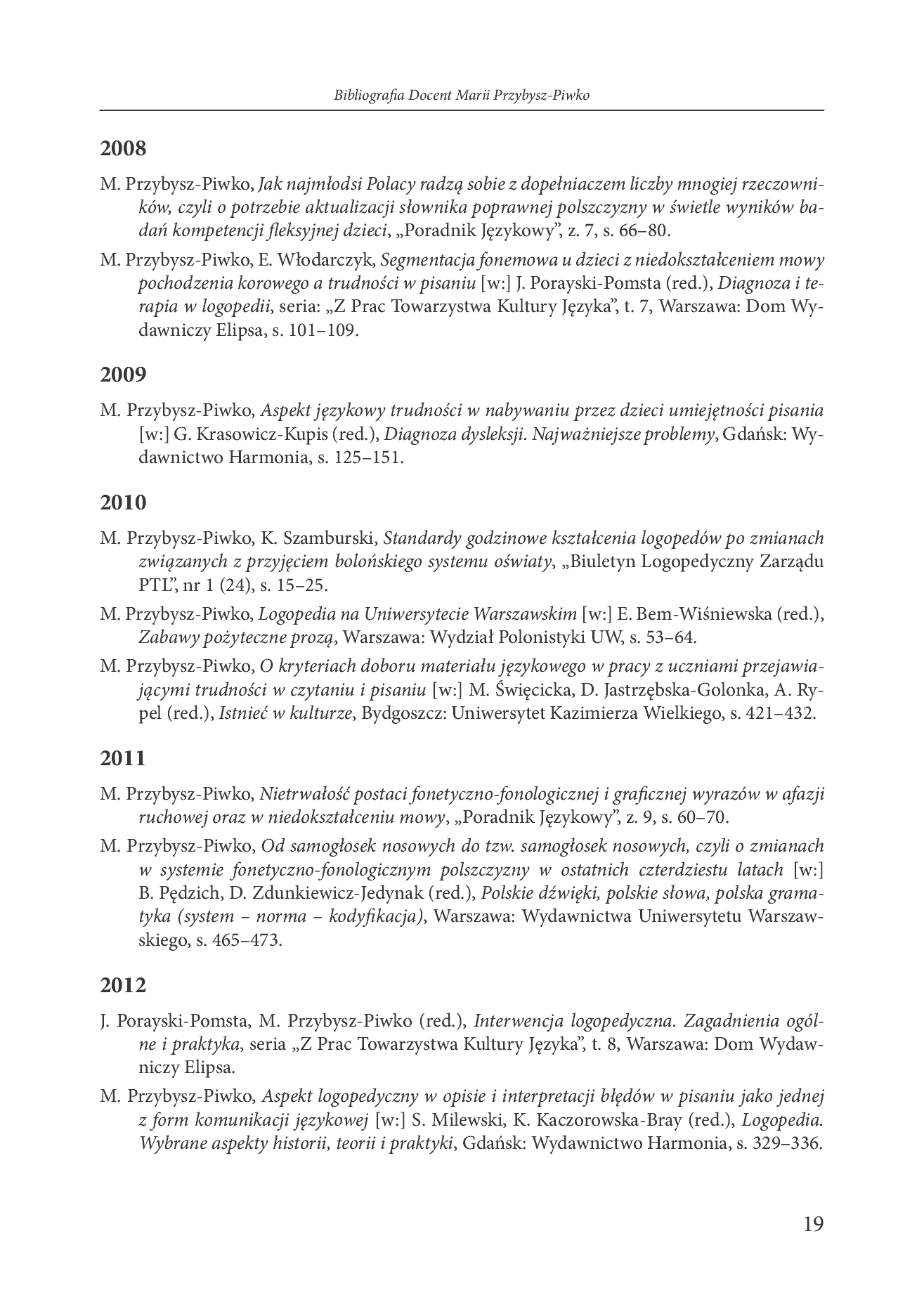Fragment „Język i logopedia” — strona 8 z 9