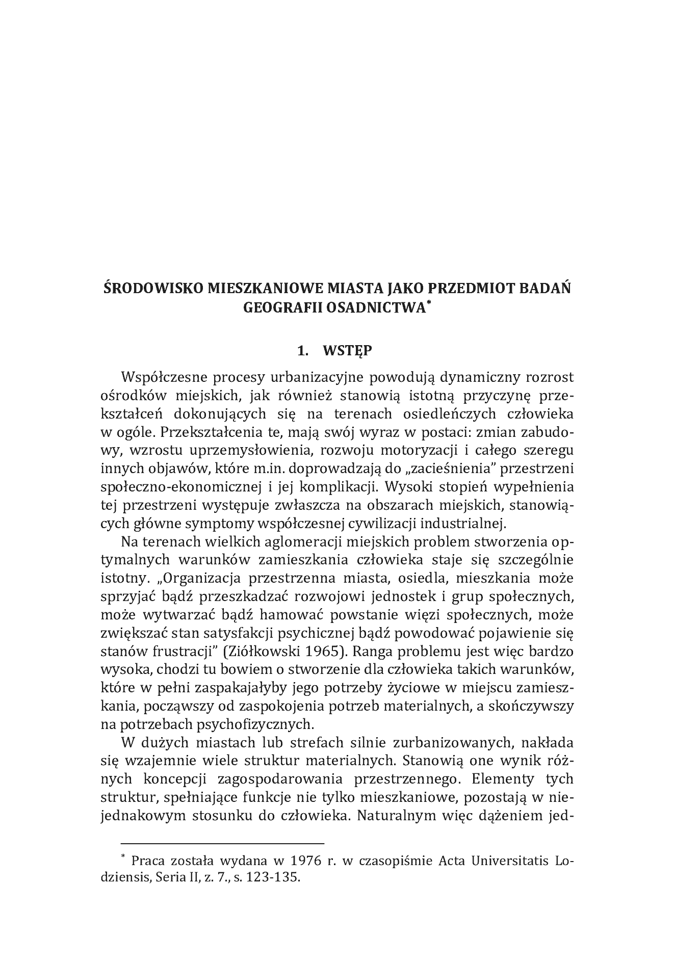 Fragment „Miasto - region - tożsamość geografii. Wybór prac Andrzeja Suliborskiego” — strona 12 z 17