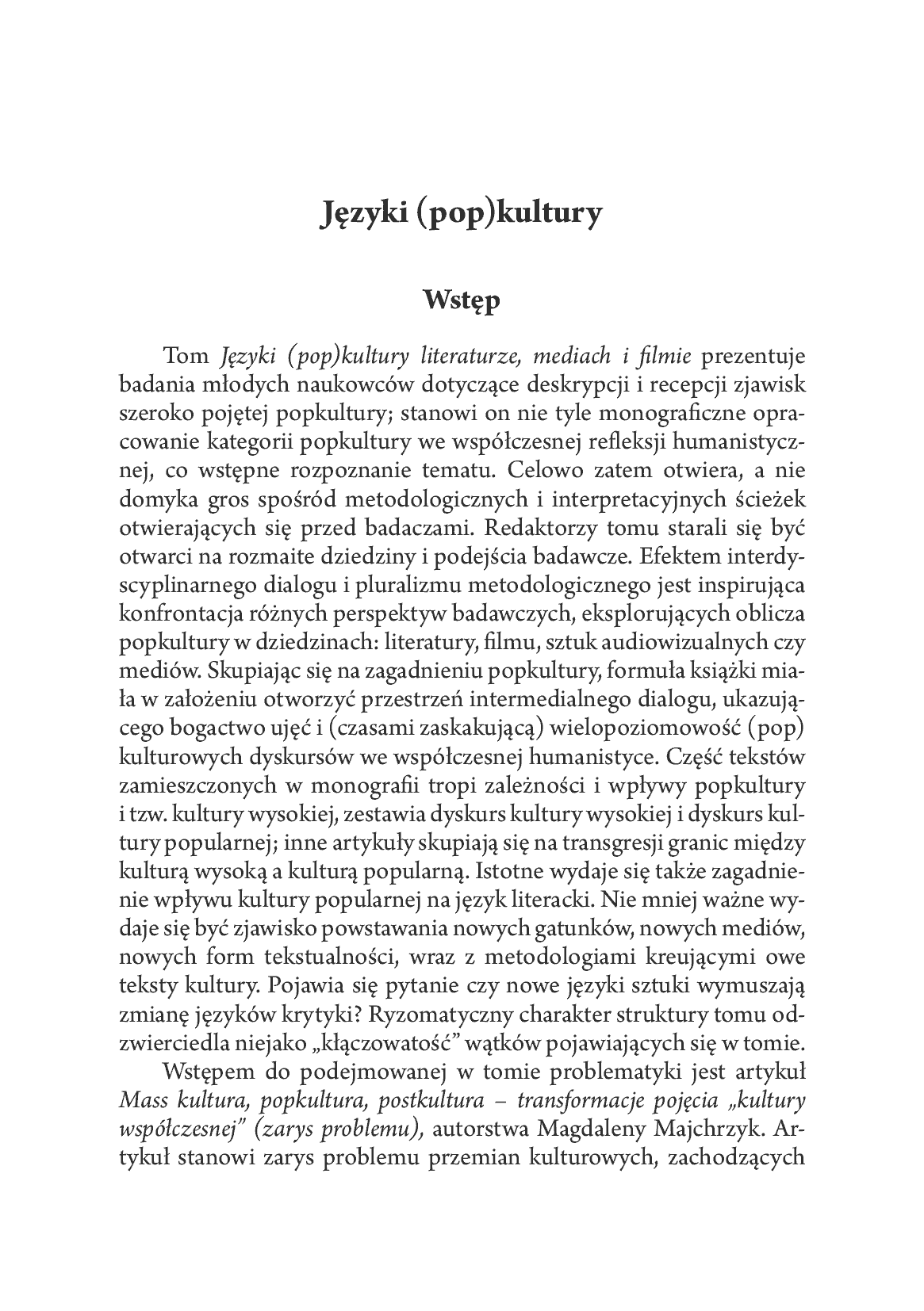 Fragment „Języki (pop)kultury w literaturze, mediach i filmie” — strona 8 z 21