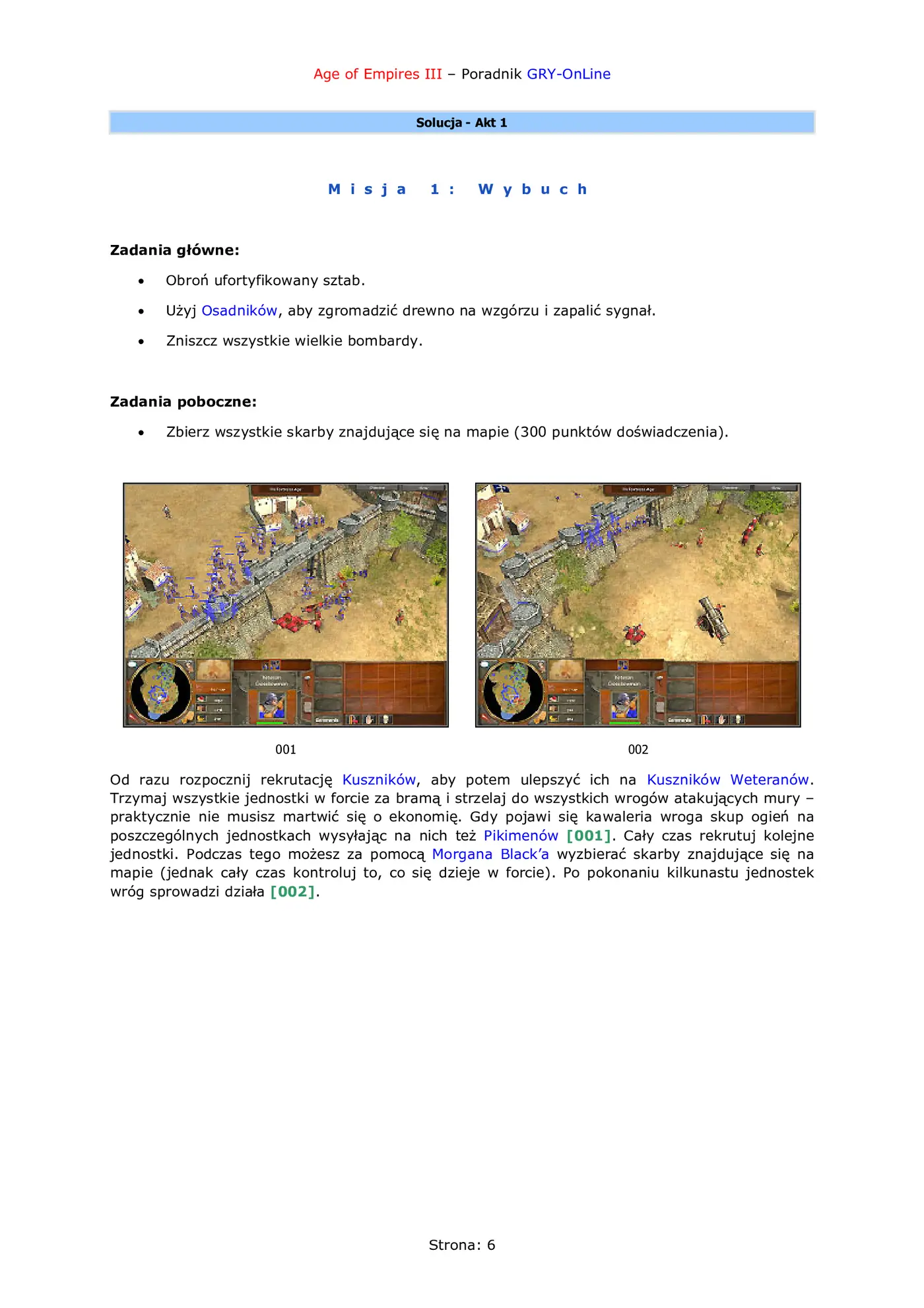 Fragment „Age of Empires III - poradnik do gry” — strona 7 z 8