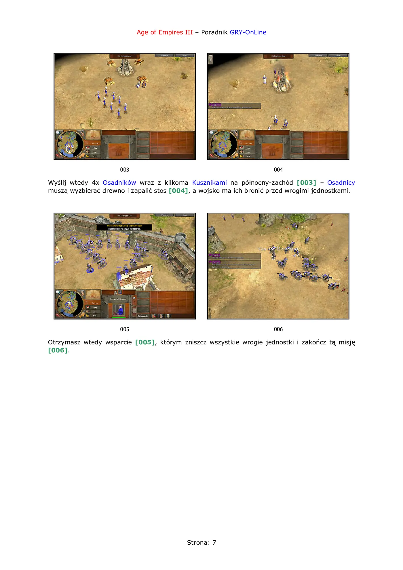 Fragment „Age of Empires III - poradnik do gry” — strona 8 z 8