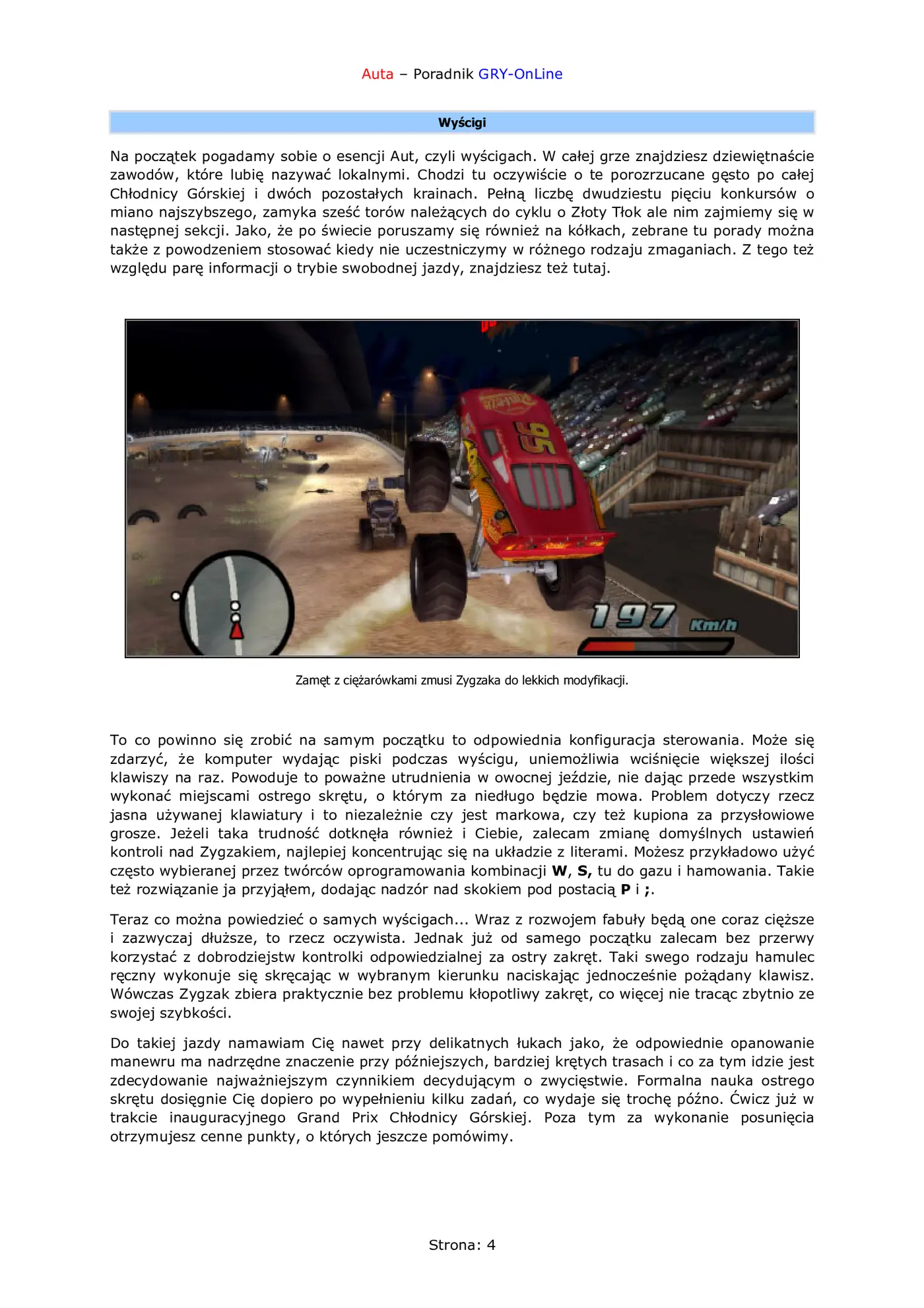 Fragment „Auta - poradnik do gry” — strona 5 z 8