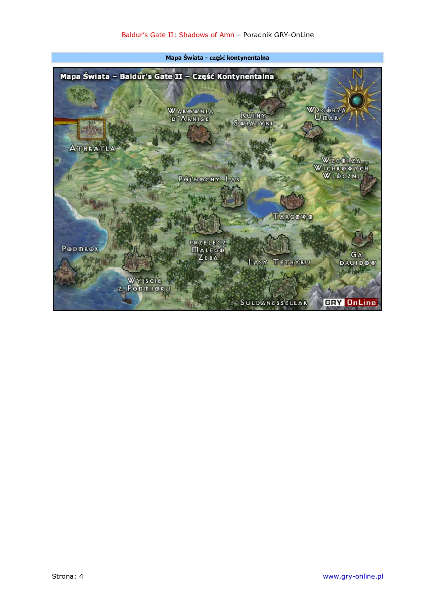 Fragment „Baldur's Gate II: Cienie Amn - opis lokacji - poradnik do gry” — strona 5 z 8