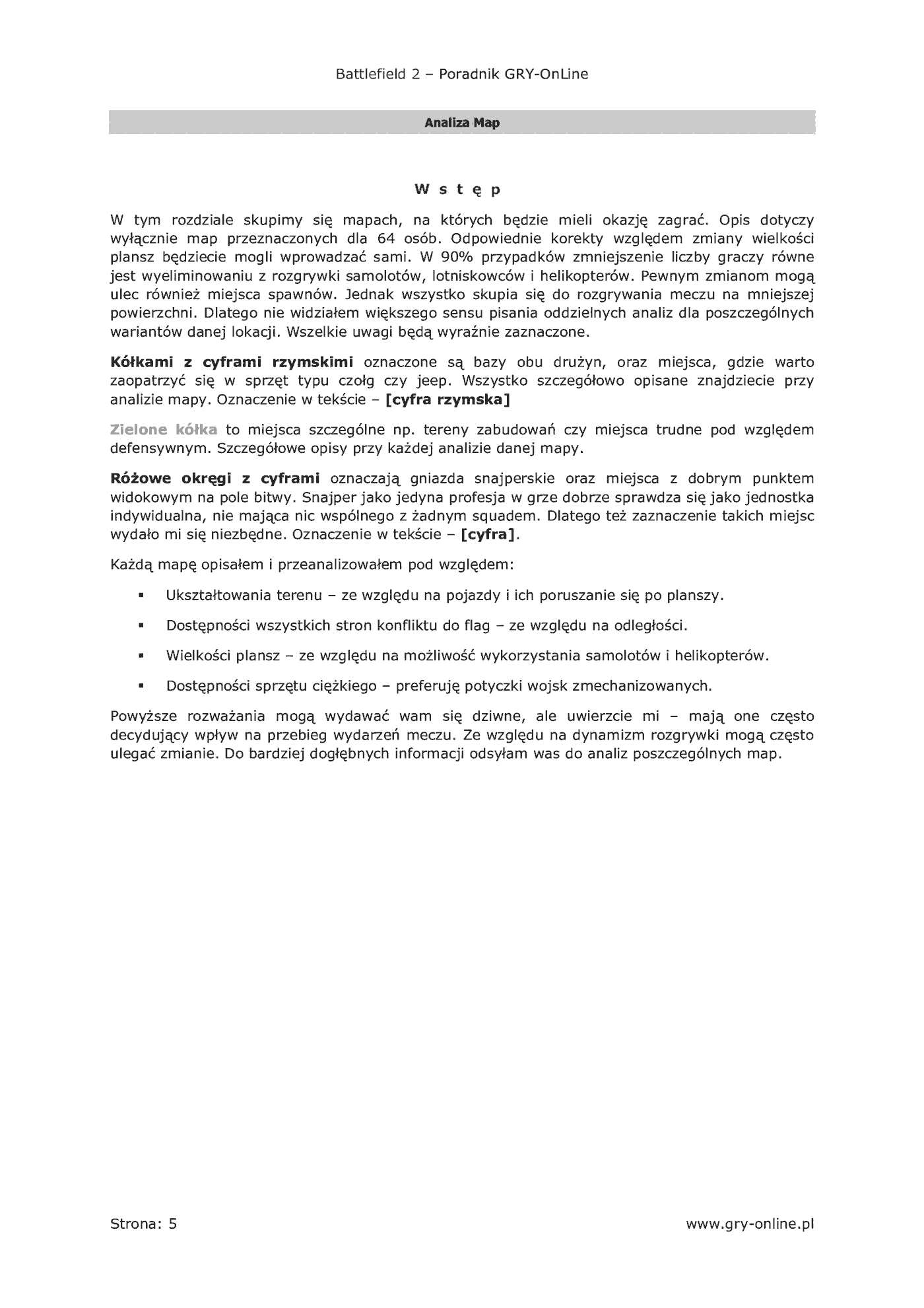 Fragment „Battlefield 2 - poradnik do gry” — strona 6 z 8
