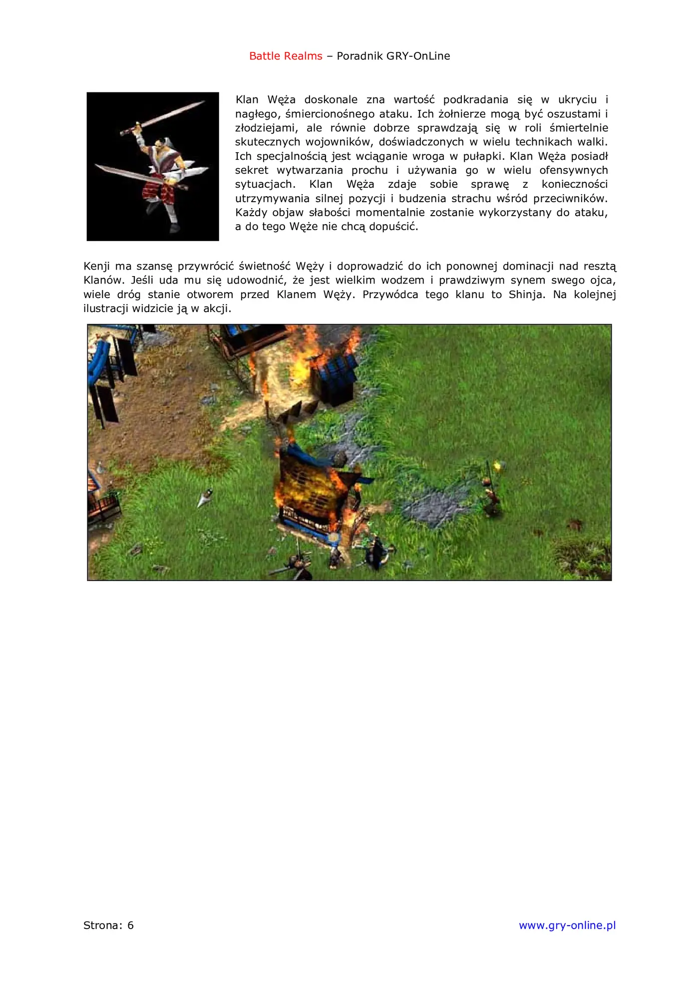 Fragment „Battle Realms - poradnik do gry” — strona 7 z 8