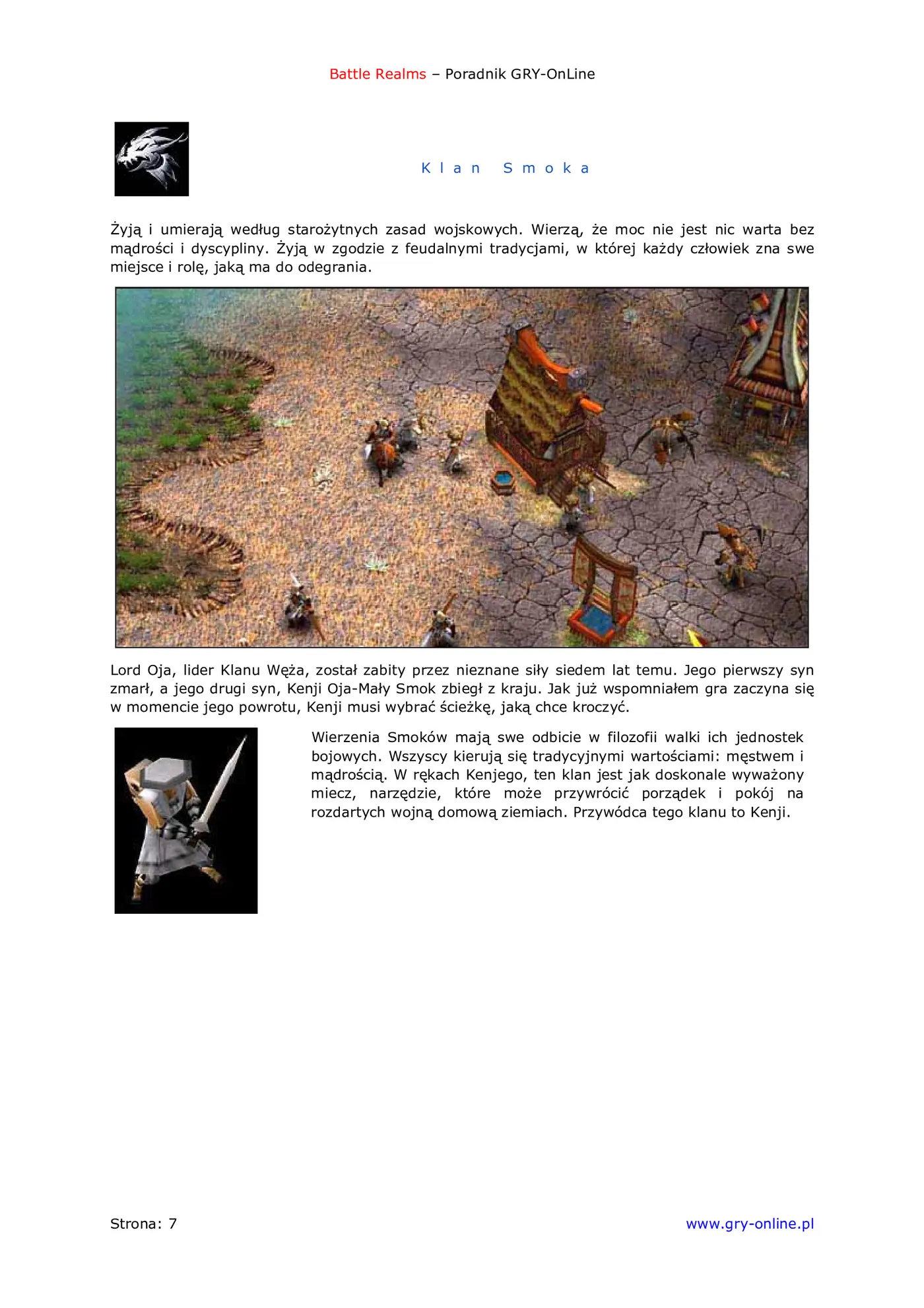 Fragment „Battle Realms - poradnik do gry” — strona 8 z 8