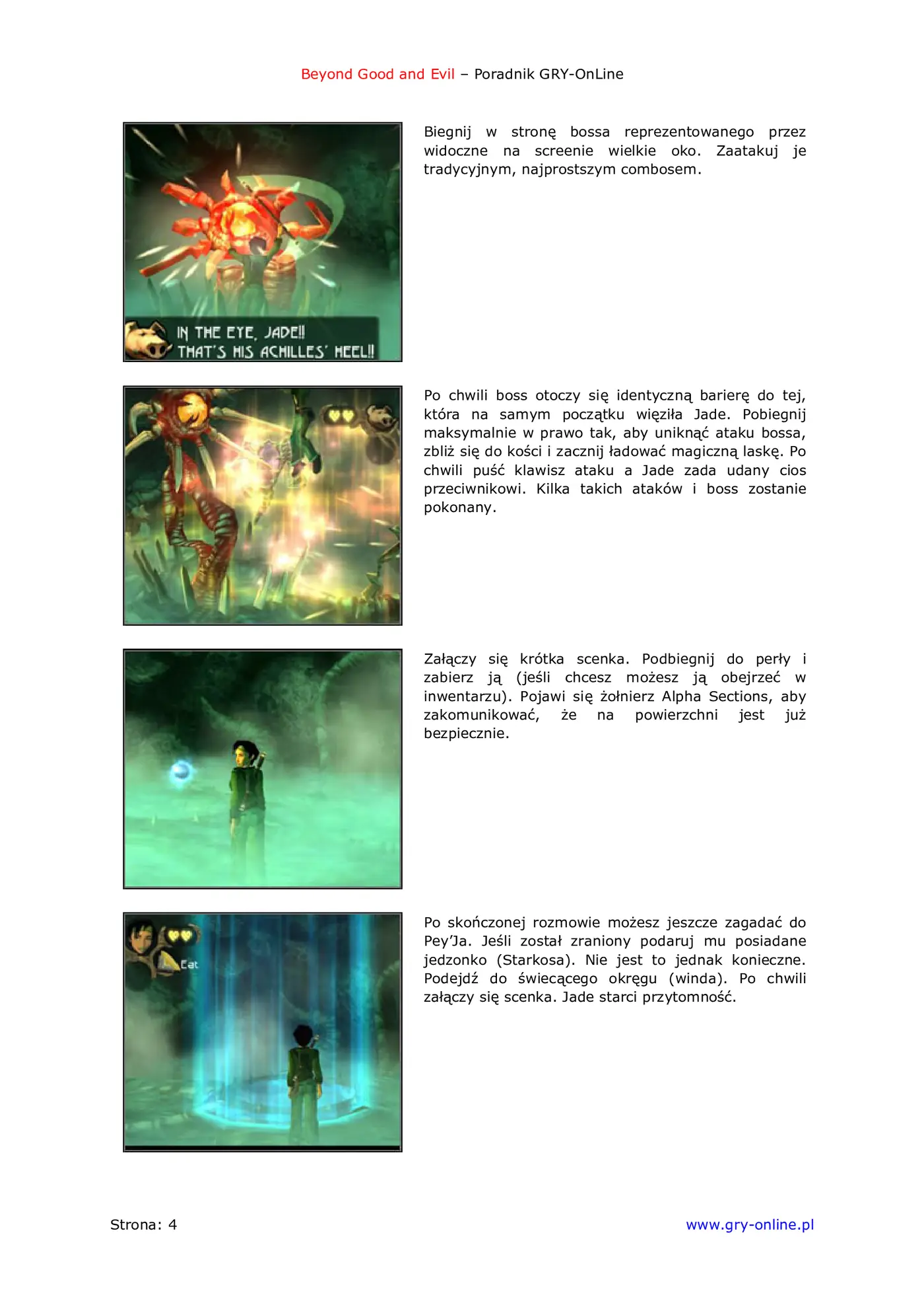 Fragment „Beyond Good Evil - poradnik do gry” — strona 5 z 8