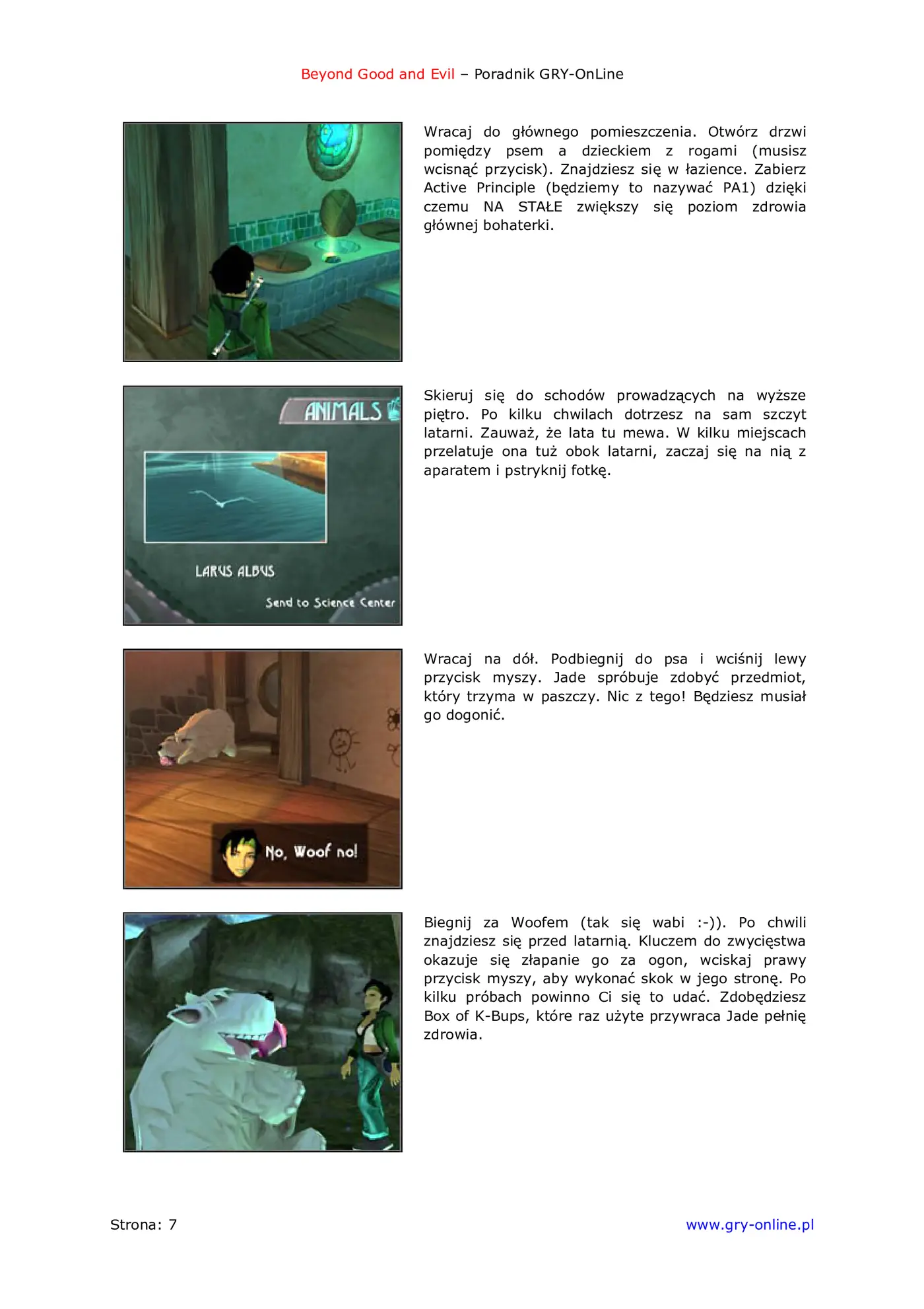 Fragment „Beyond Good Evil - poradnik do gry” — strona 8 z 8