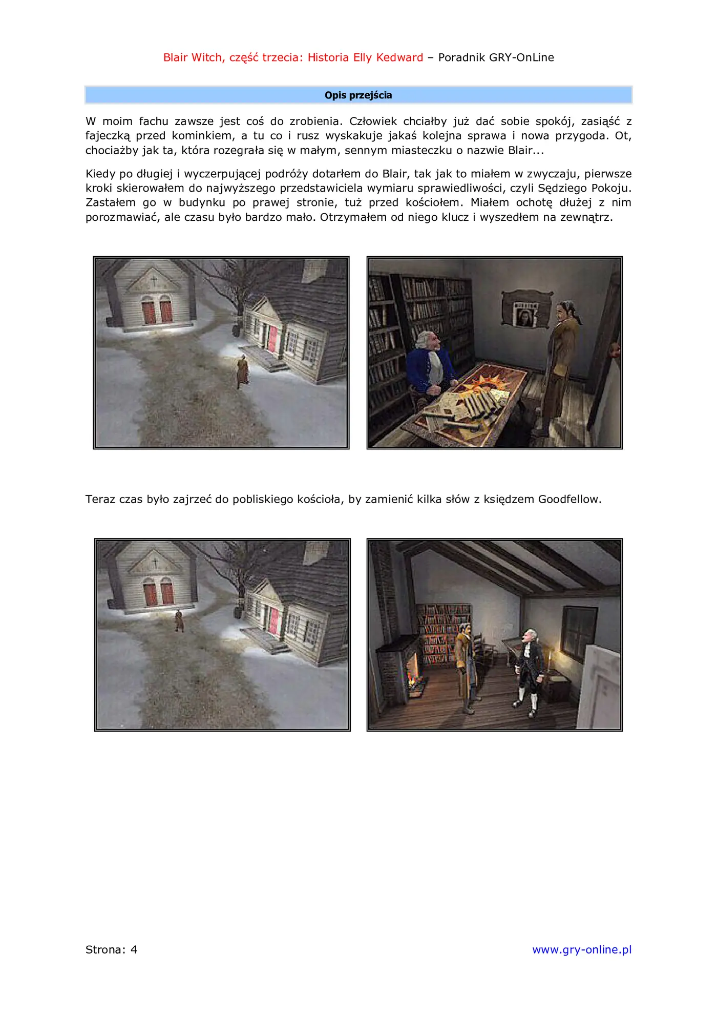 Fragment „Blair Witch, część trzecia: Historia Elly Kedward - poradnik do gry” — strona 5 z 8