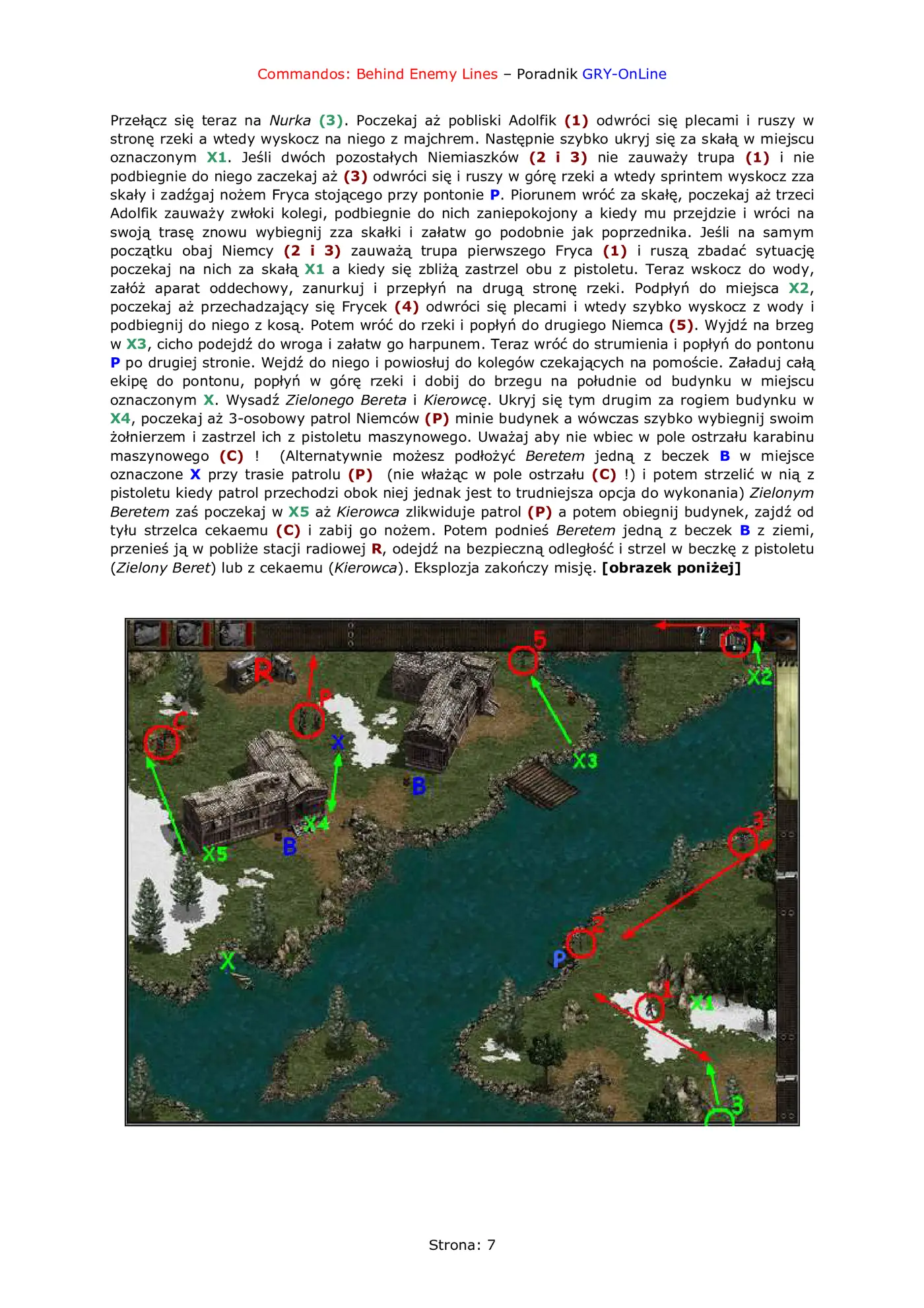 Fragment „Commandos: Za linią wroga - poradnik do gry” — strona 8 z 8