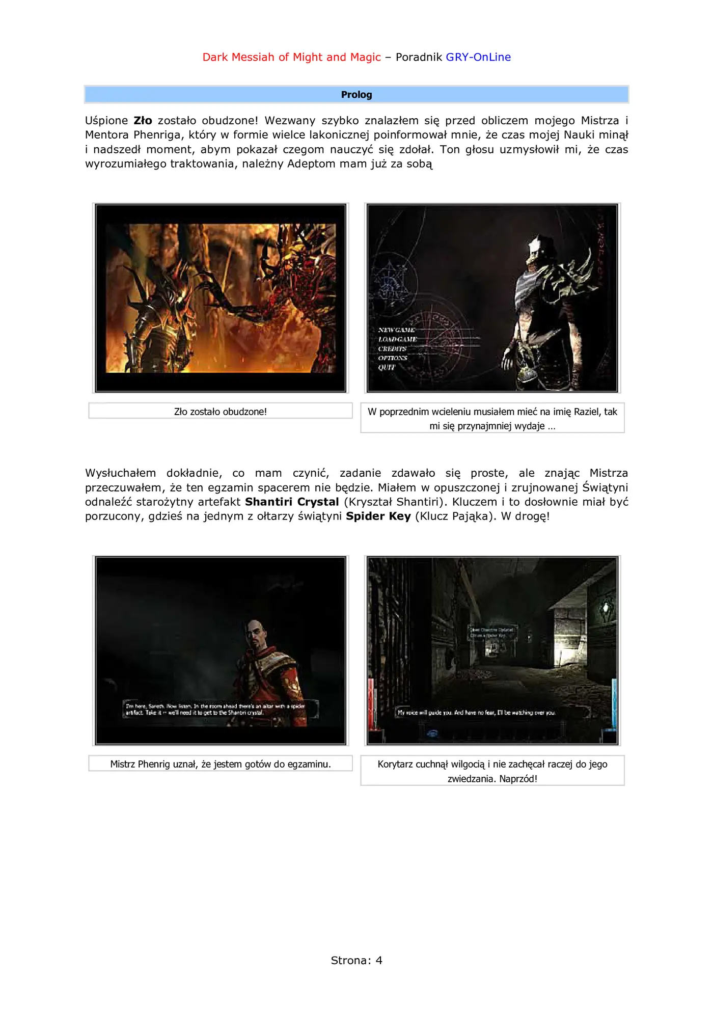 Fragment „Dark Messiah of Might and Magic - poradnik do gry” — strona 5 z 8