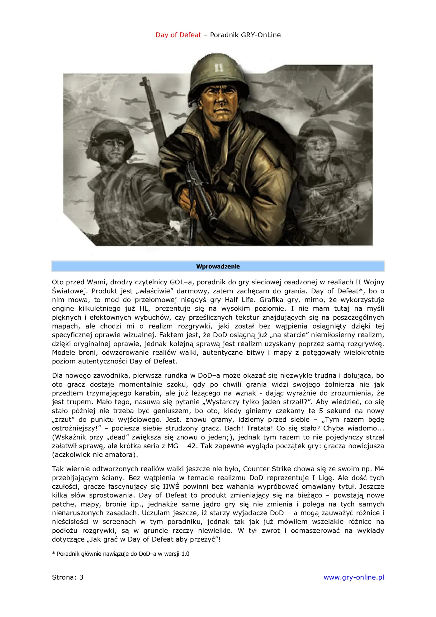 Fragment „Day of Defeat - poradnik do gry” — strona 4 z 8