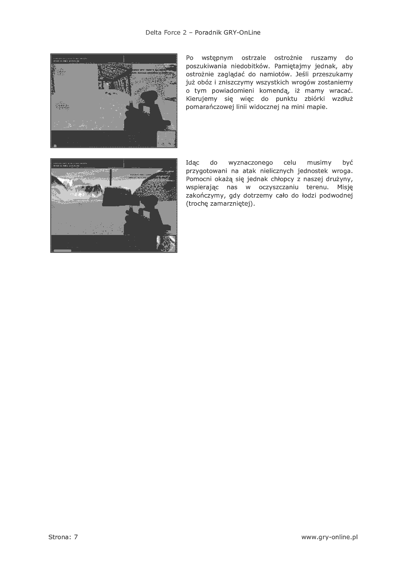 Fragment „Delta Force 2 - poradnik do gry” — strona 8 z 8