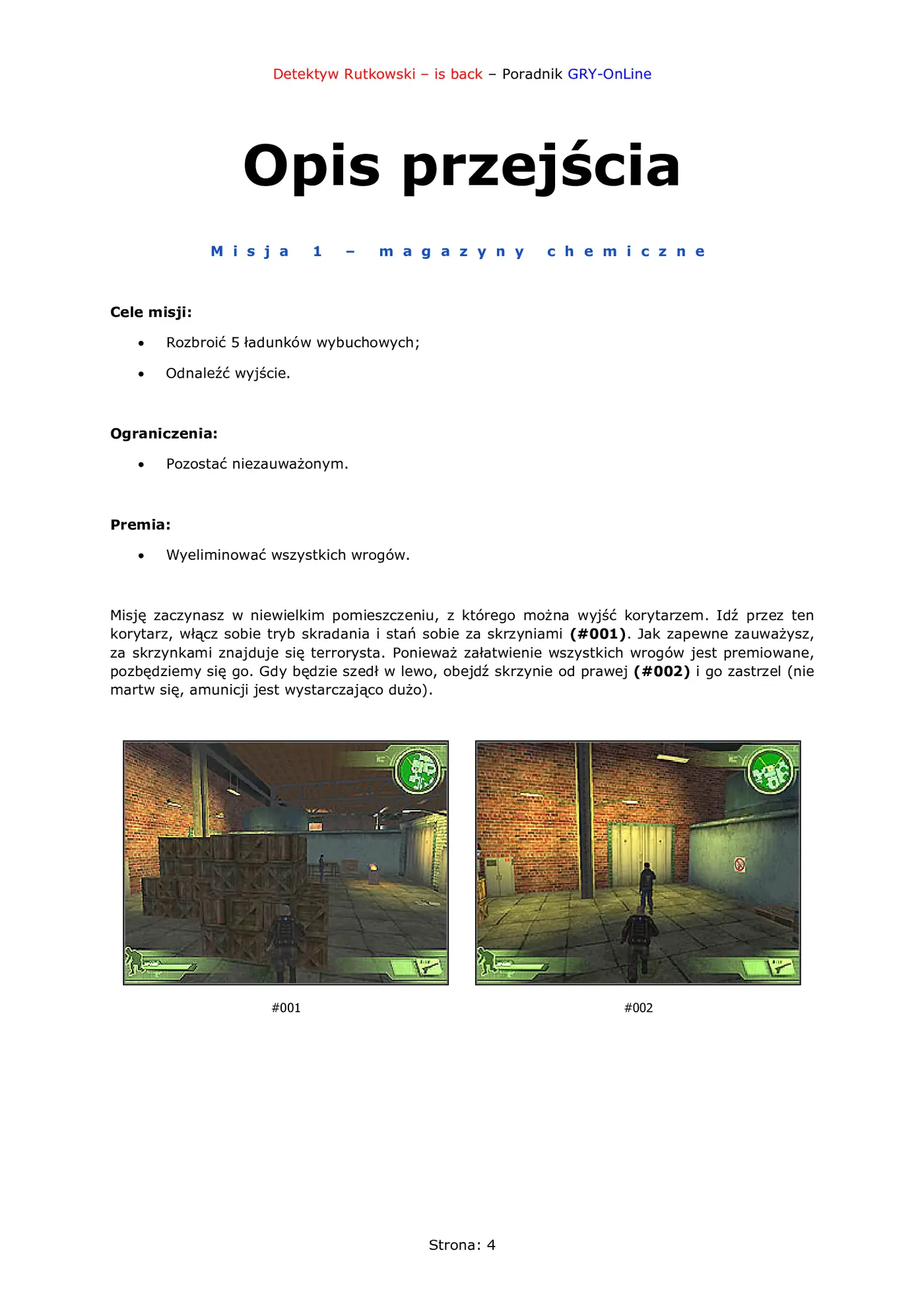 Fragment „Detektyw Rutkowski - Is back! - poradnik do gry” — strona 5 z 8