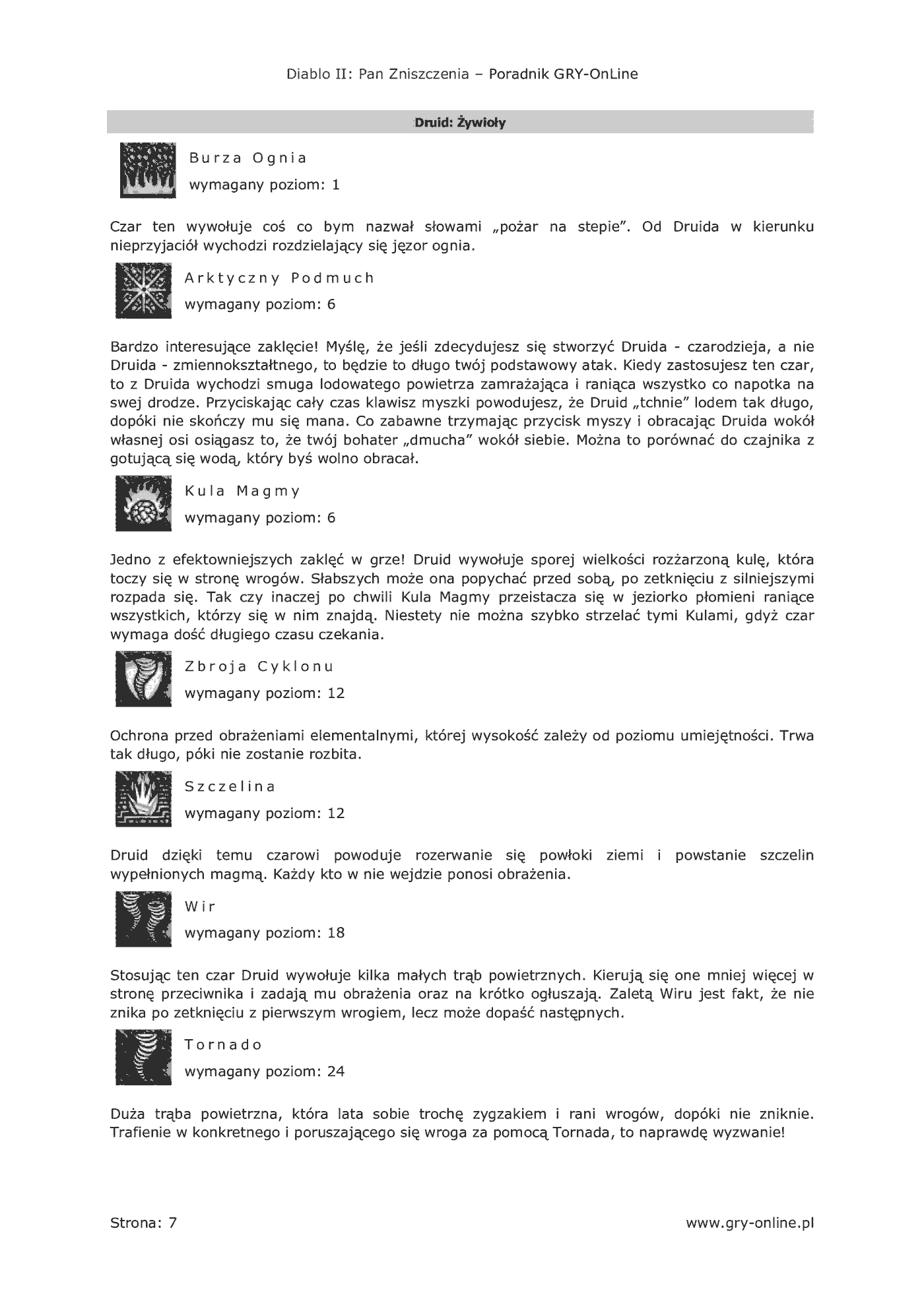 Fragment „Diablo II: Pan Zniszczenia - poradnik do gry” — strona 8 z 8