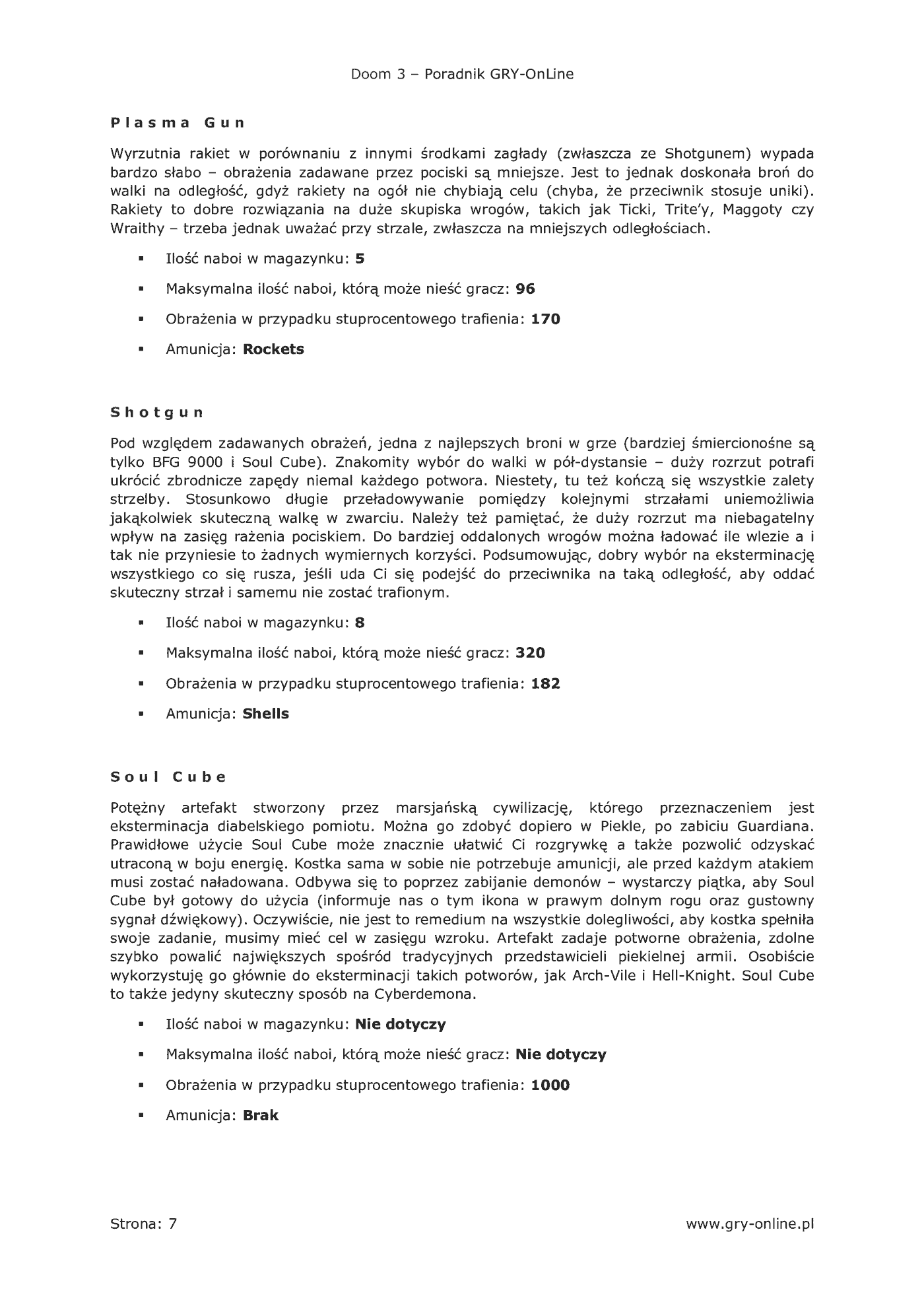 Fragment „Doom III - poradnik do gry” — strona 8 z 8