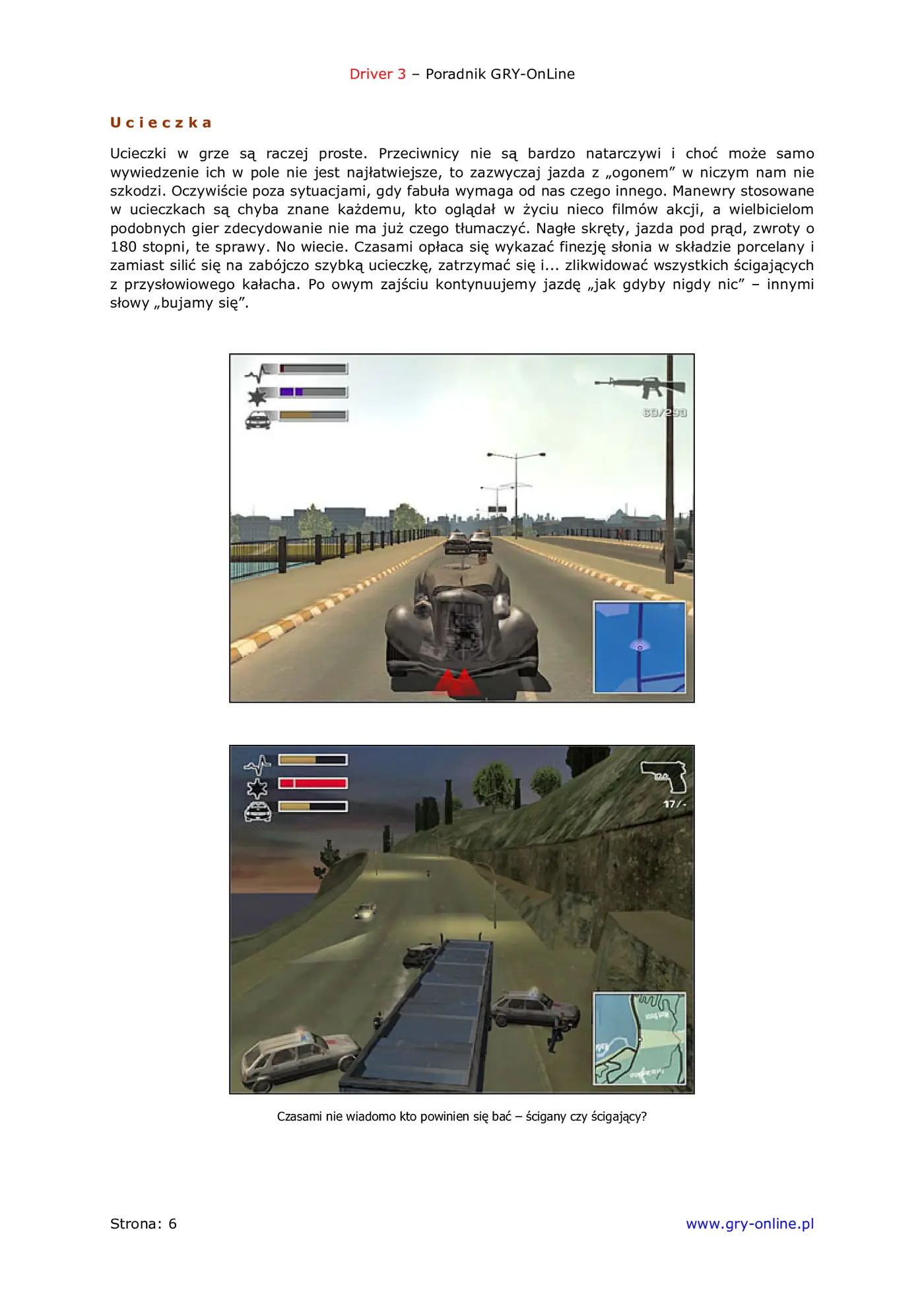 Fragment „Driver 3 - poradnik do gry” — strona 7 z 8