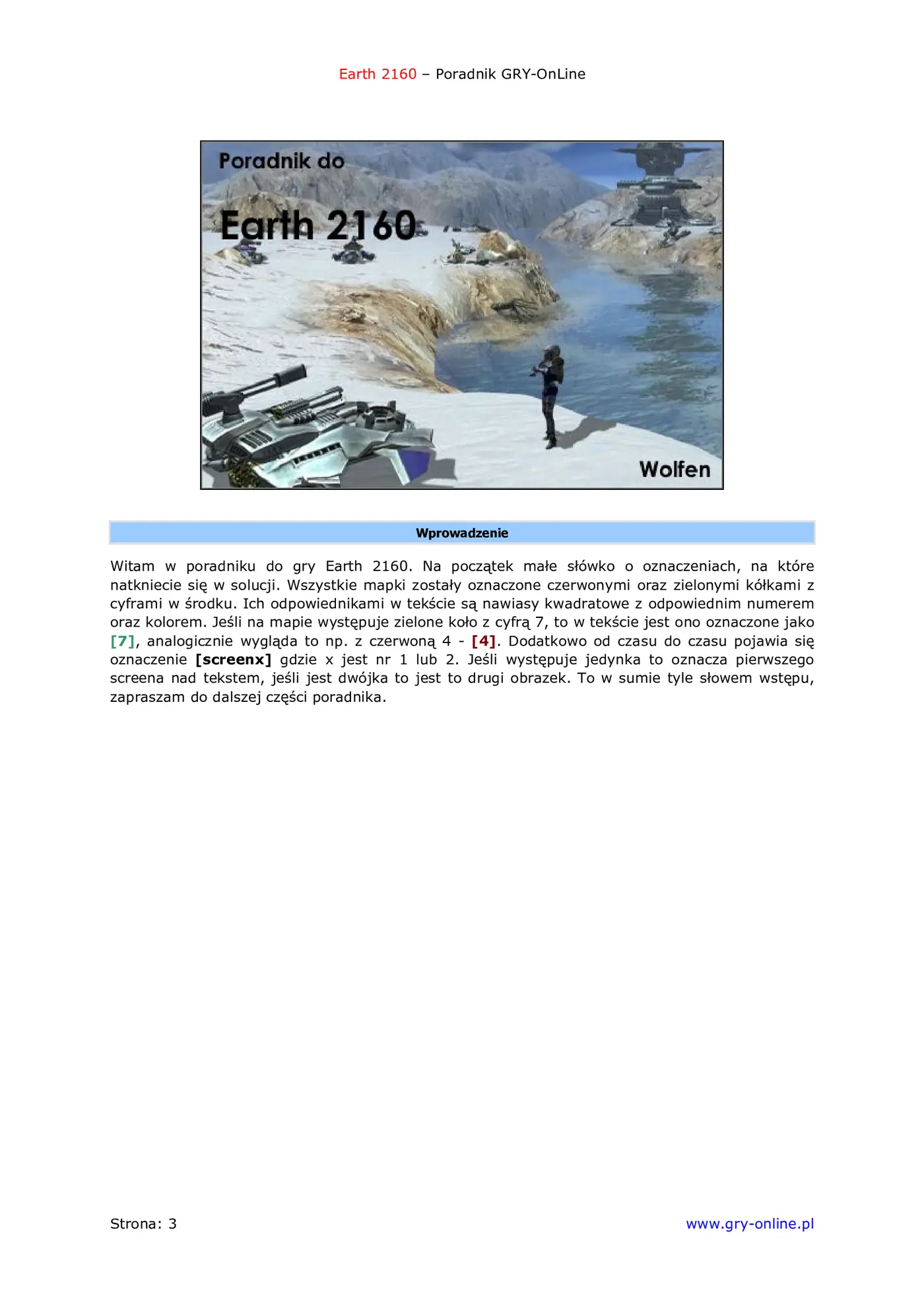 Fragment „Earth 2160 - poradnik do gry” — strona 4 z 8