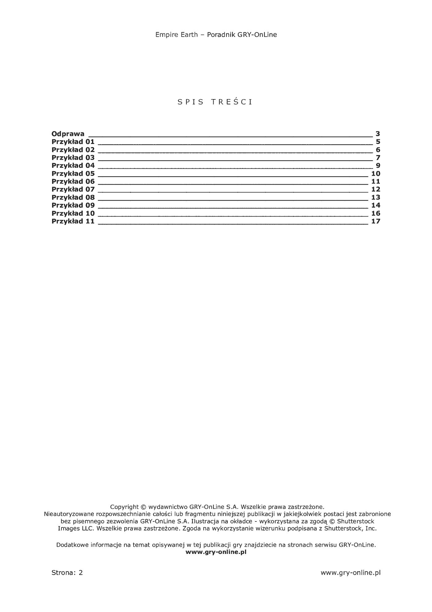 Fragment „Empire Earth - poradnik do gry” — strona 3 z 8