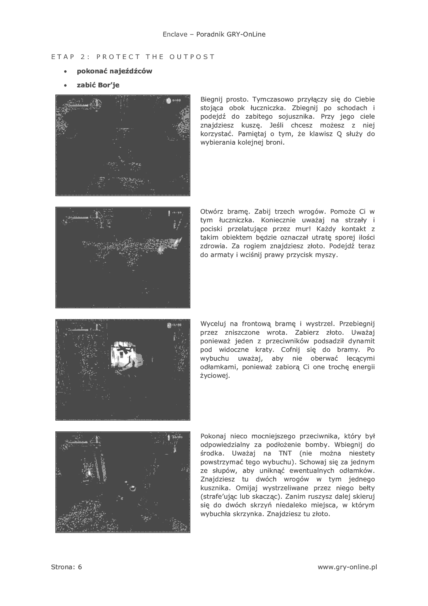 Fragment „Enclave - poradnik do gry” — strona 7 z 8