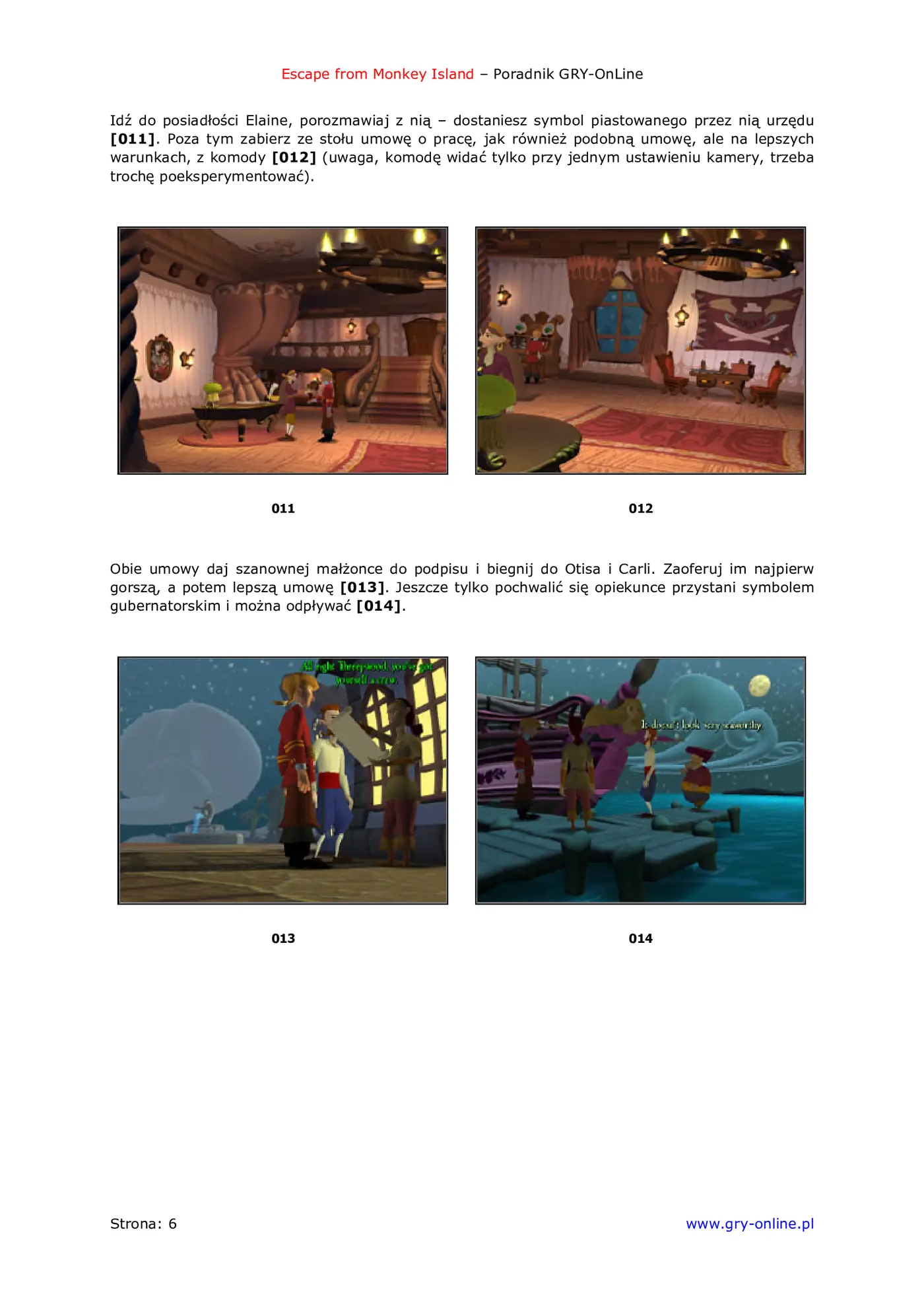 Fragment „Escape from Monkey Island - poradnik do gry” — strona 7 z 8