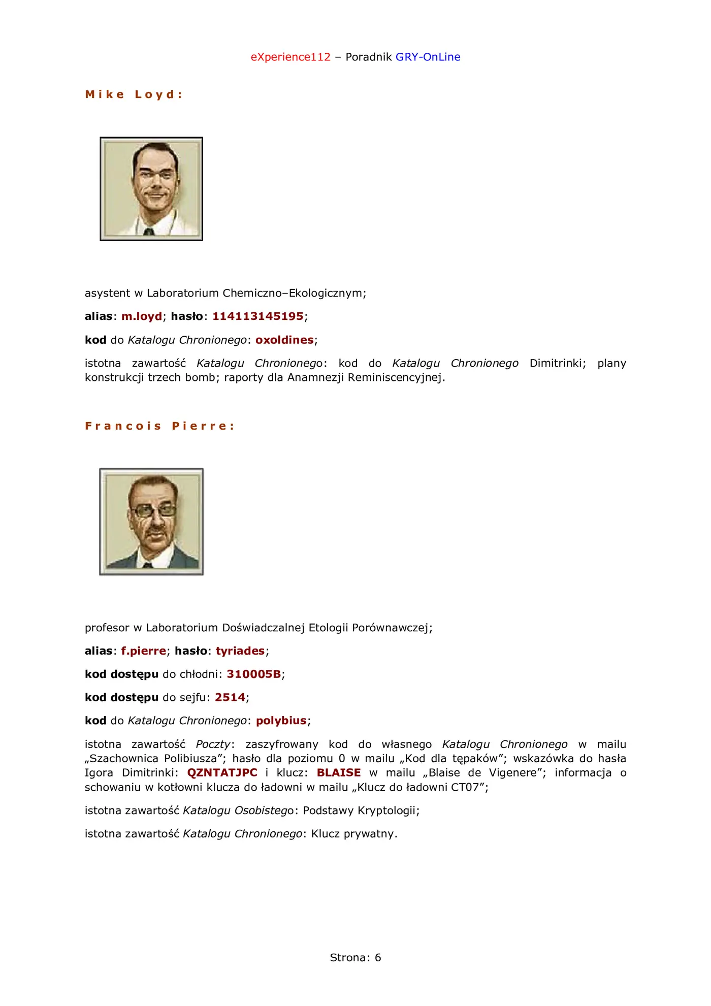 Fragment „eXperience112 - poradnik do gry” — strona 7 z 8