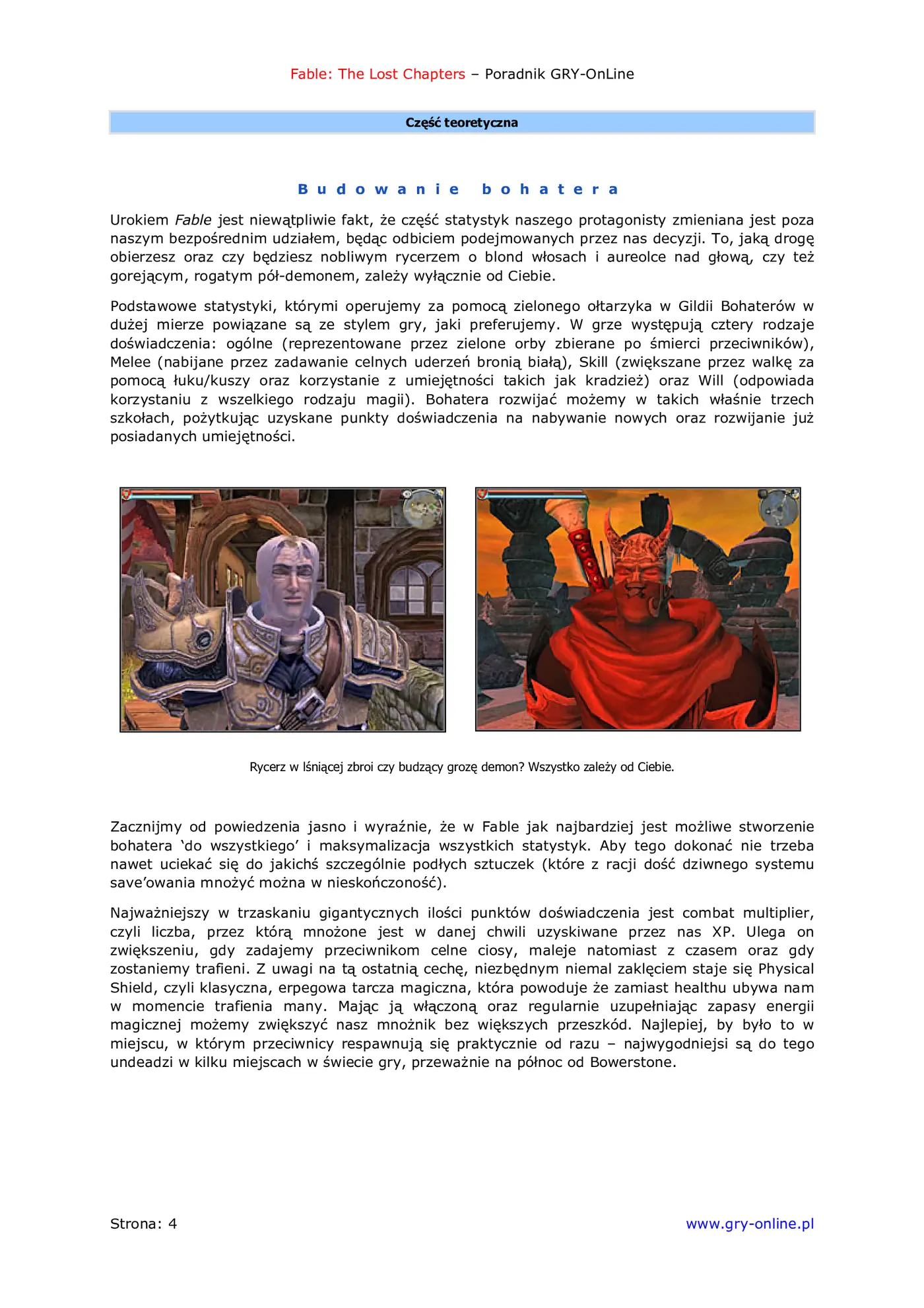 Fragment „Fable: Zapomniane Opowieści - poradnik do gry” — strona 5 z 8
