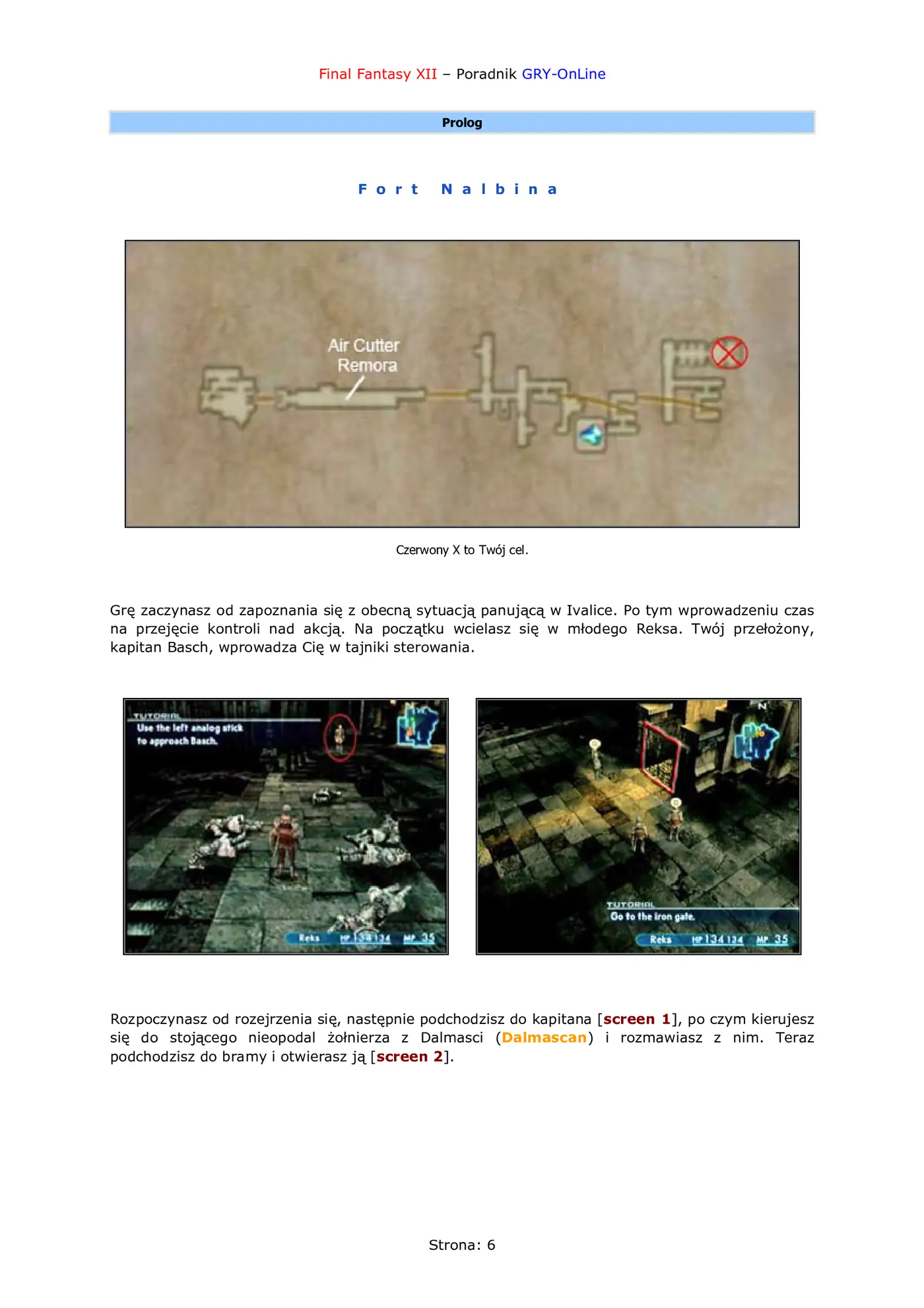 Fragment „Final Fantasy XII - poradnik do gry” — strona 7 z 8