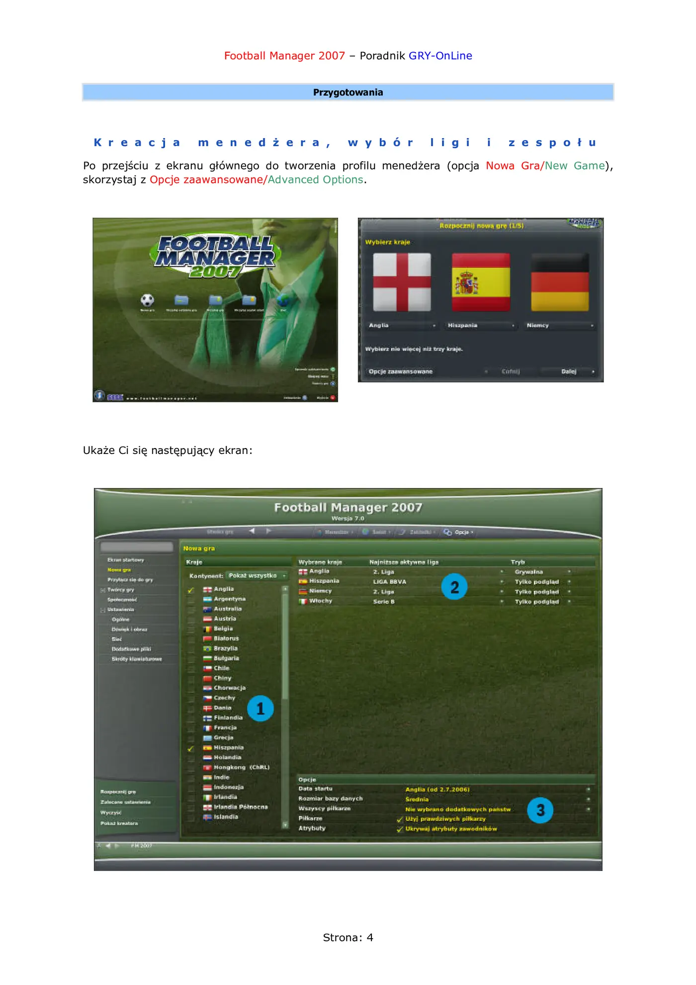 Fragment „Football Manager 2007 - poradnik do gry” — strona 5 z 8
