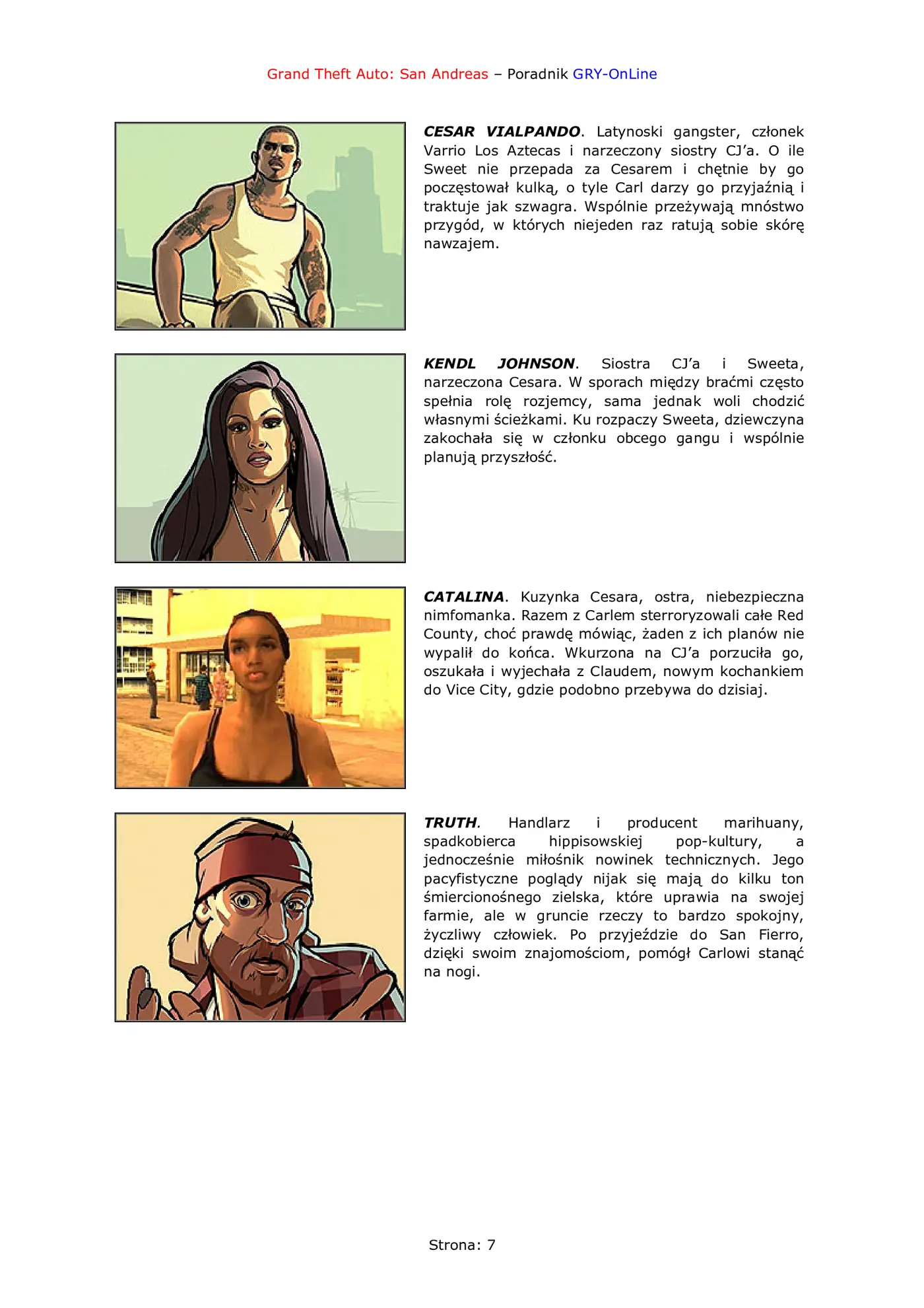 Fragment „Grand Theft Auto: San Andreas - poradnik do gry” — strona 8 z 8