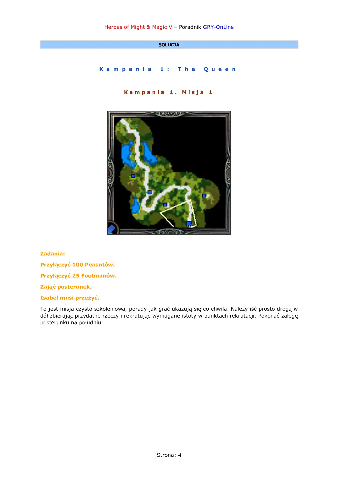 Fragment „Heroes of Might Magic V - poradnik do gry” — strona 5 z 8