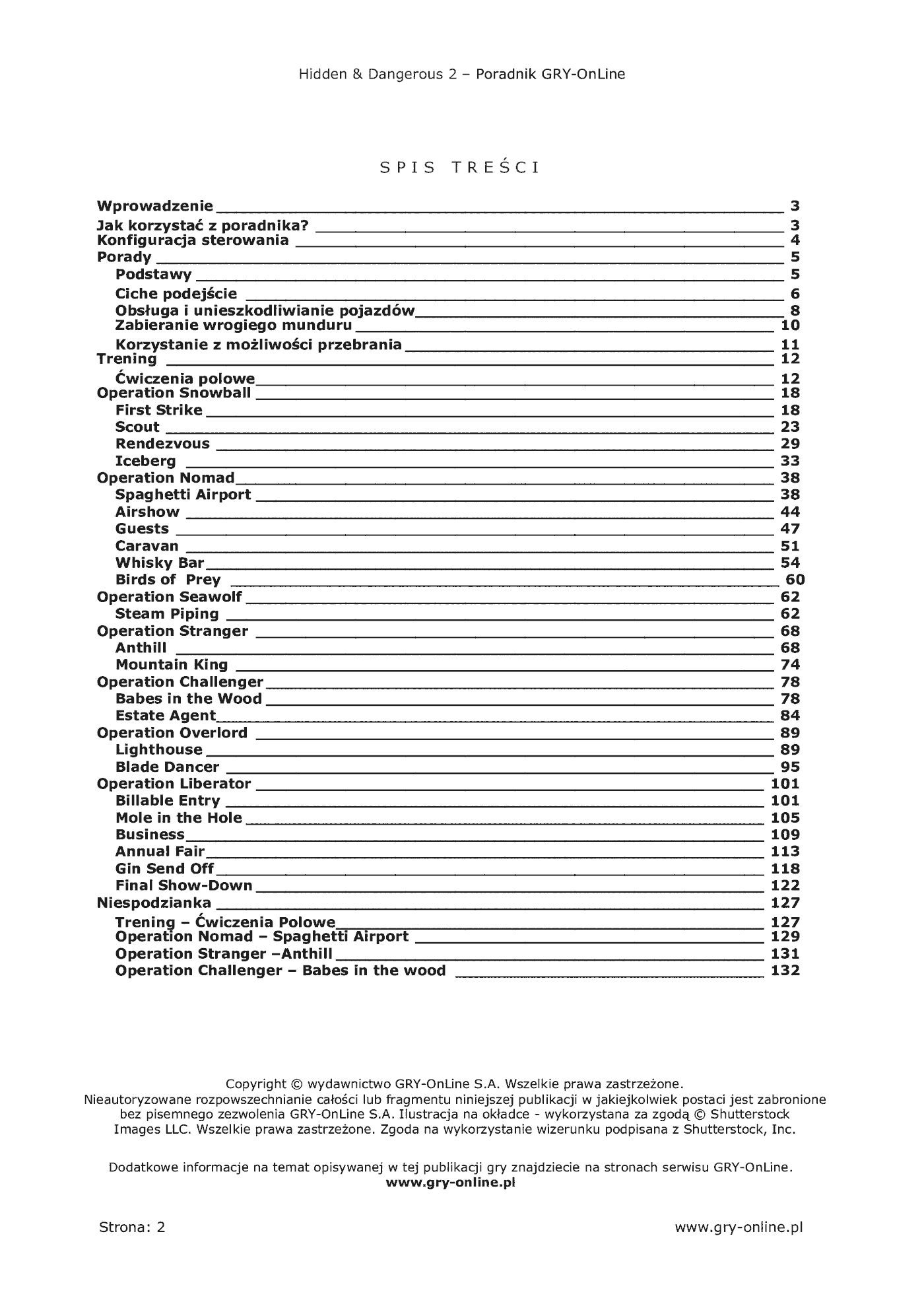Fragment „Hidden and Dangerous 2 - poradnik do gry” — strona 3 z 8