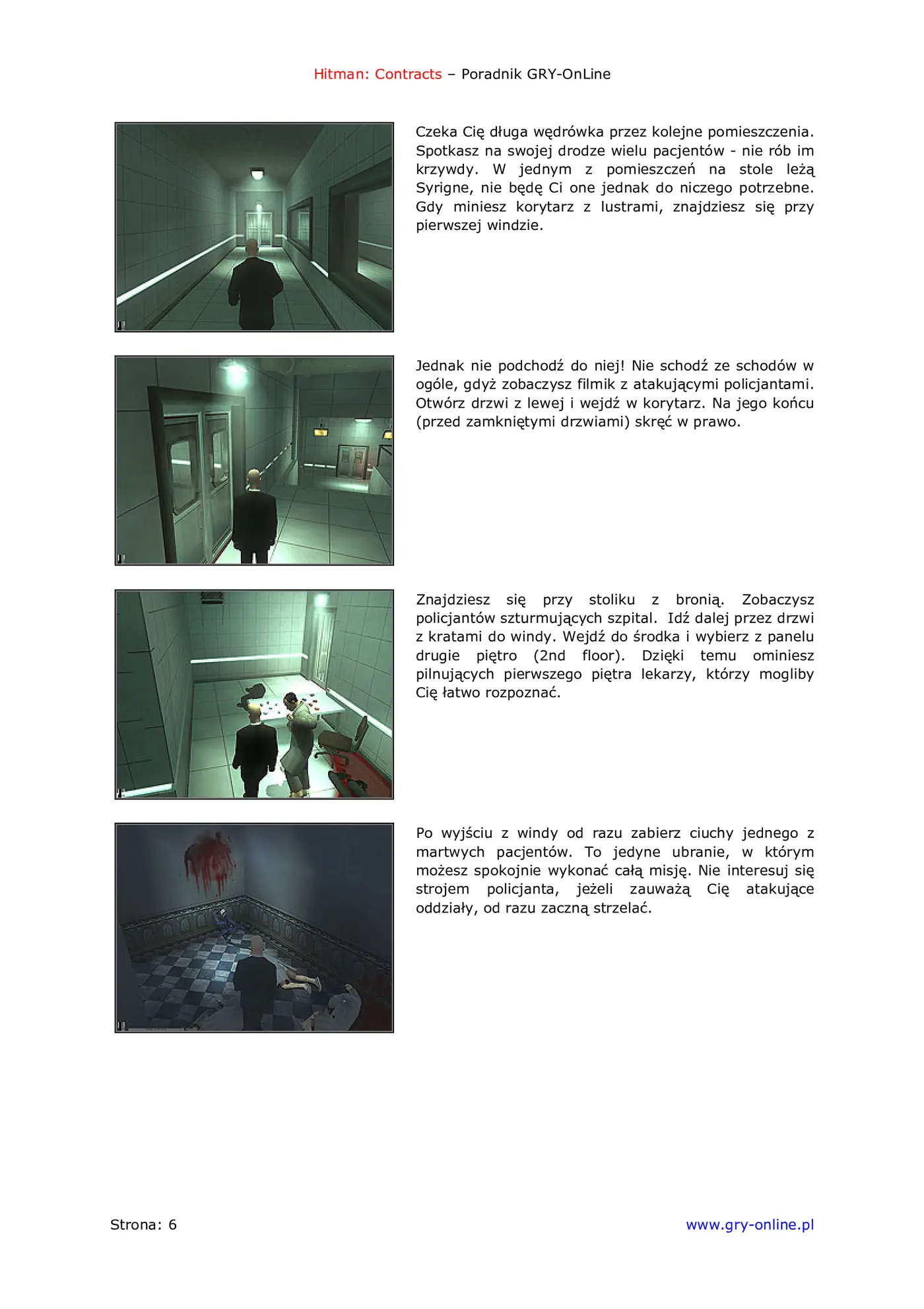 Fragment „Hitman: Kontrakty - poradnik do gry” — strona 7 z 8