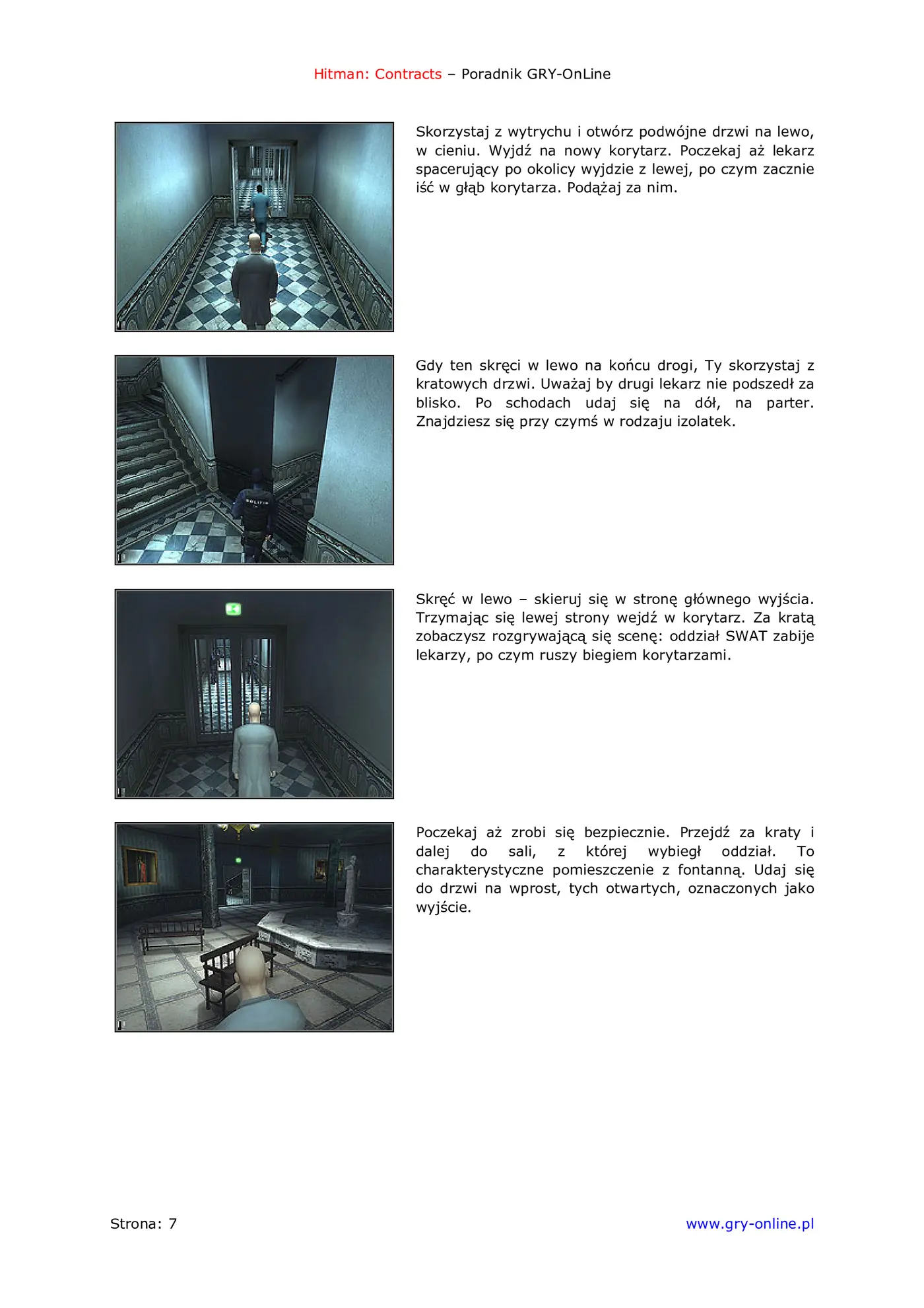 Fragment „Hitman: Kontrakty - poradnik do gry” — strona 8 z 8