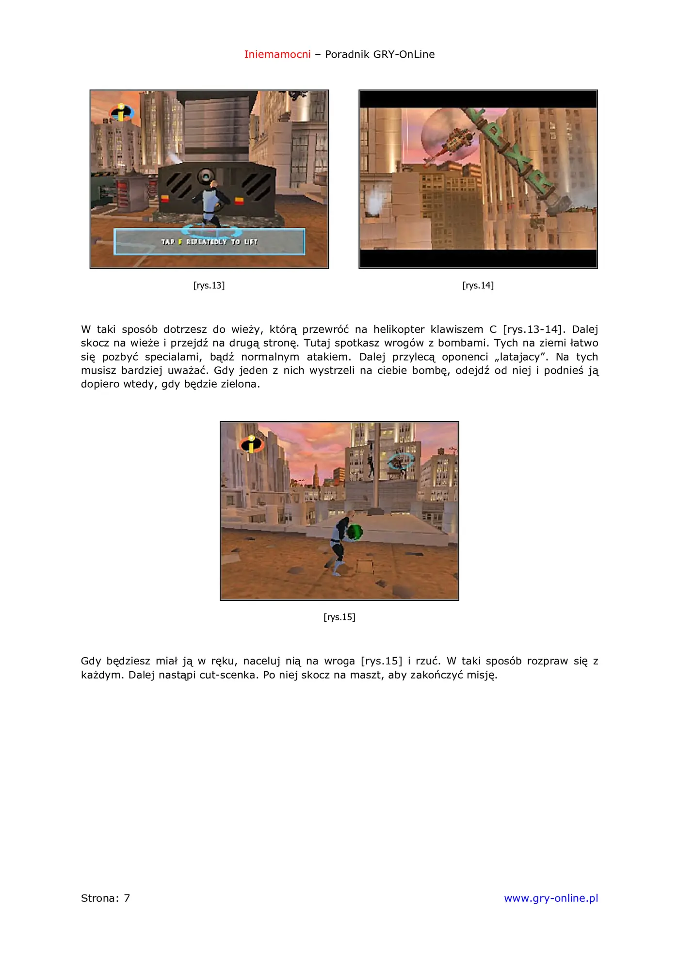 Fragment „Iniemamocni - poradnik do gry” — strona 8 z 8
