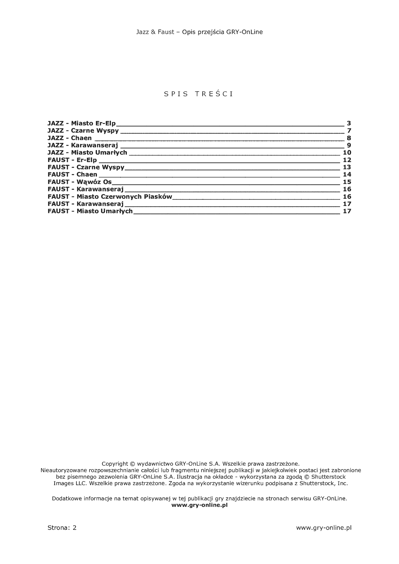 Fragment „Jazz i Faust - poradnik do gry” — strona 3 z 8