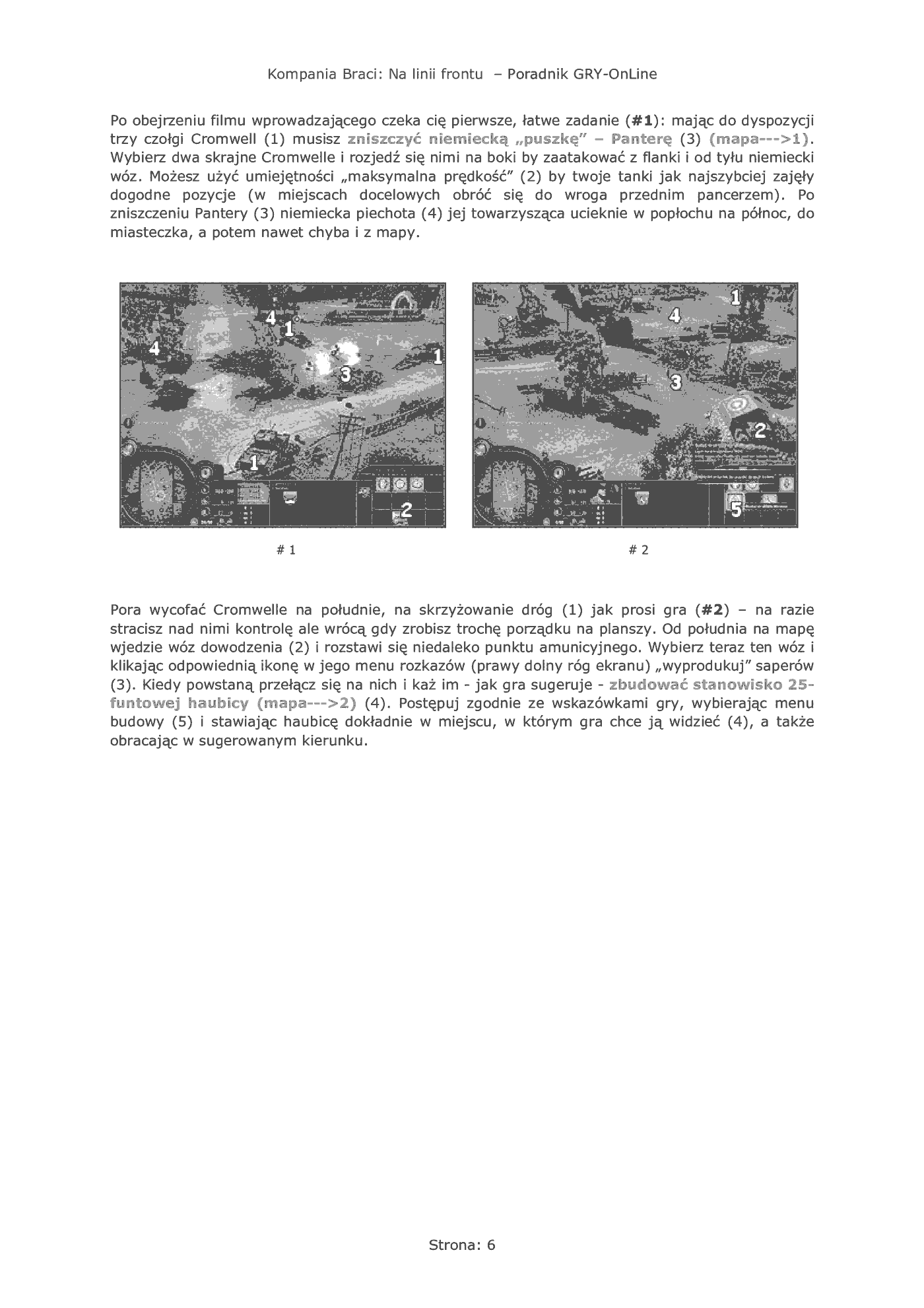 Fragment „Kompania Braci: Na linii frontu - poradnik do gry” — strona 7 z 8