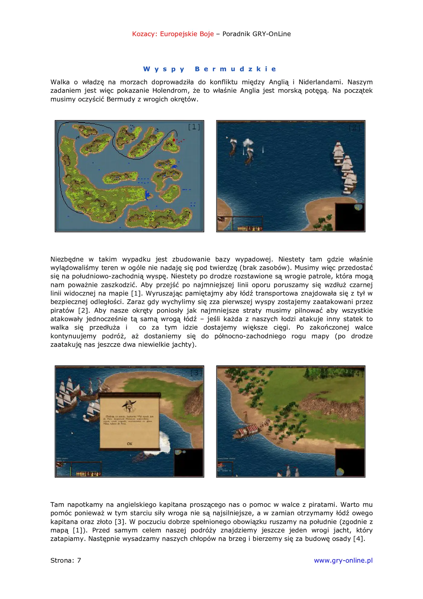 Fragment „Kozacy: Europejskie Boje - poradnik do gry” — strona 8 z 8