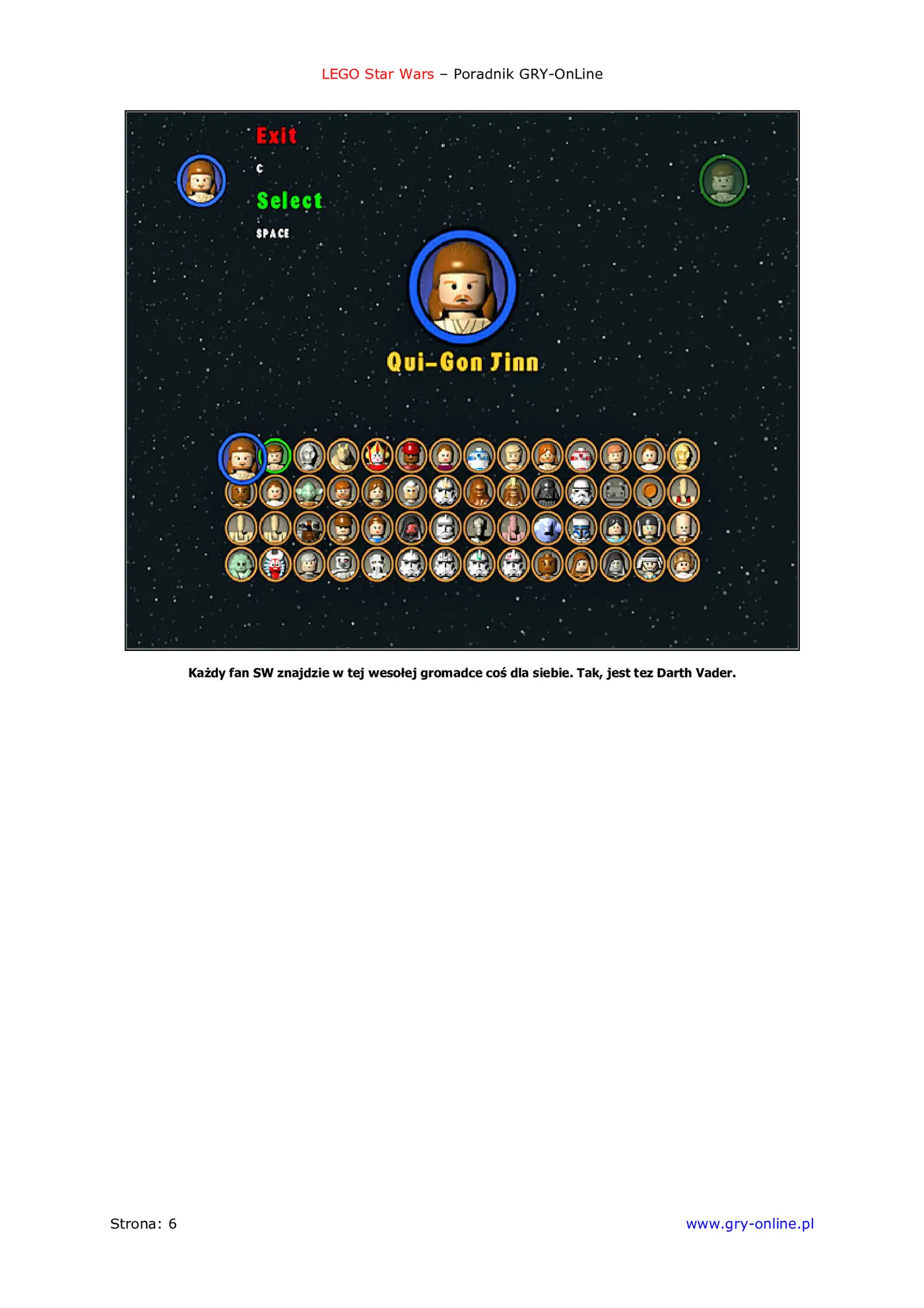 Fragment „LEGO Star Wars - poradnik do gry” — strona 7 z 8