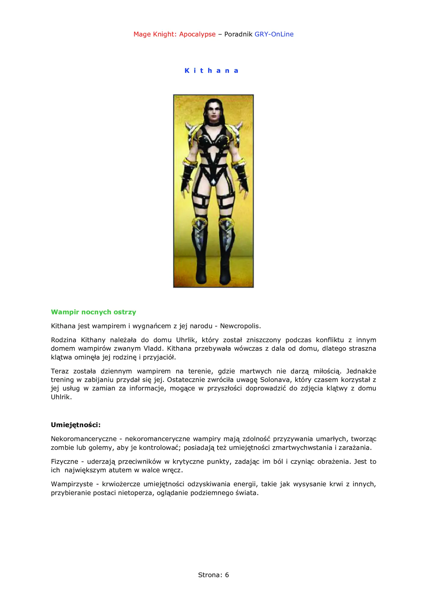 Fragment „Mage Knight Apocalypse - poradnik do gry” — strona 7 z 8