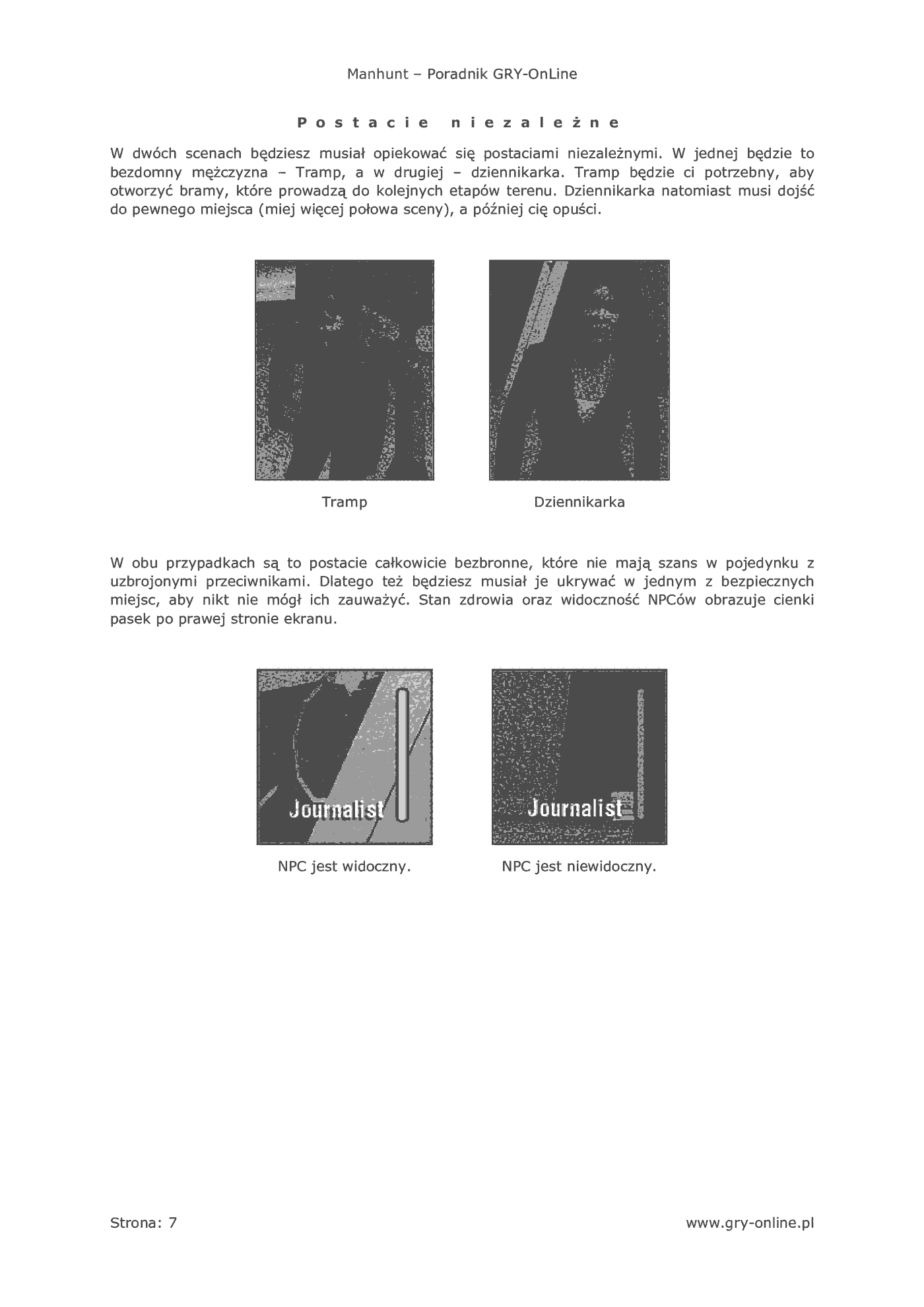 Fragment „Manhunt - poradnik do gry” — strona 8 z 8