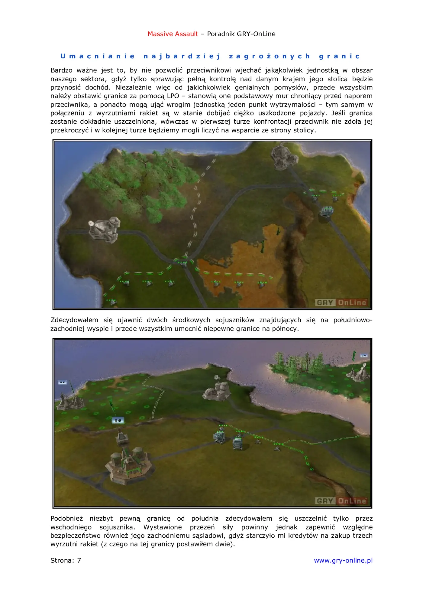 Fragment „Massive Assault - poradnik do gry” — strona 8 z 8