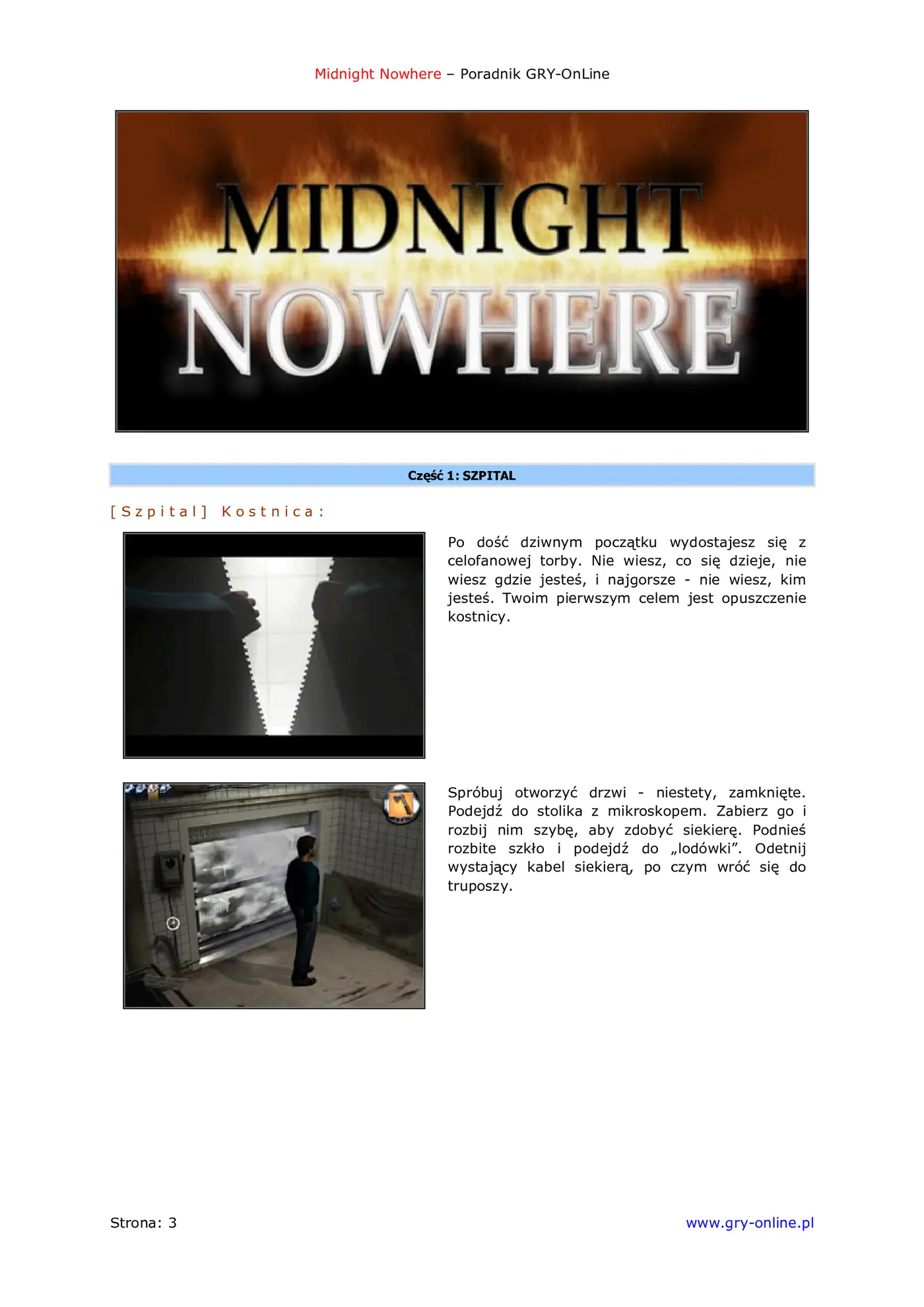 Fragment „Midnight Nowhere - poradnik do gry” — strona 4 z 8