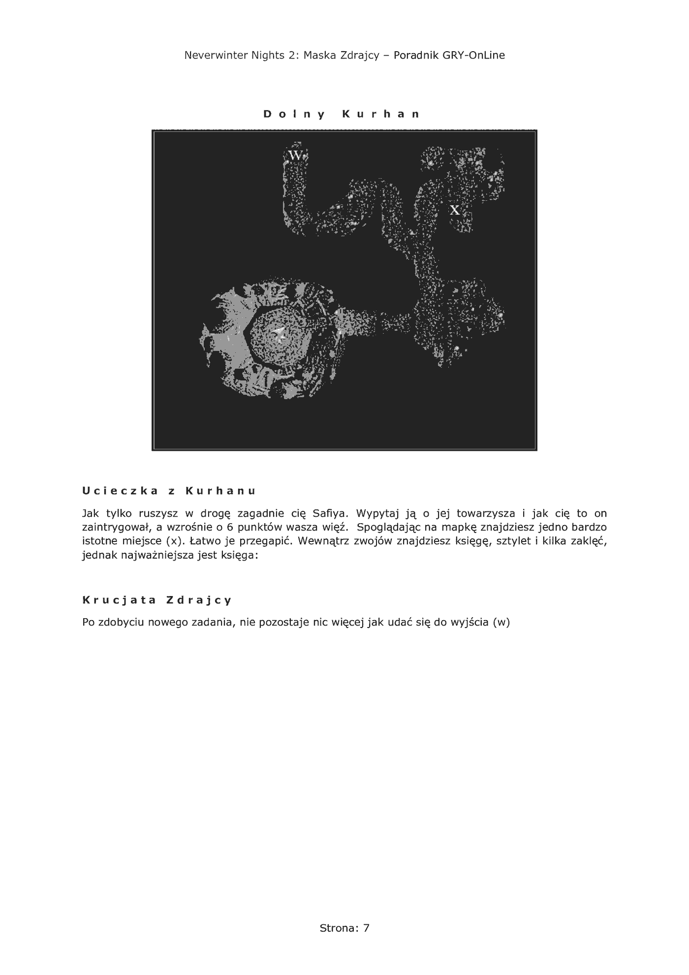 Fragment „Neverwinter Nights 2: Maska Zdrajcy - poradnik do gry” — strona 8 z 8