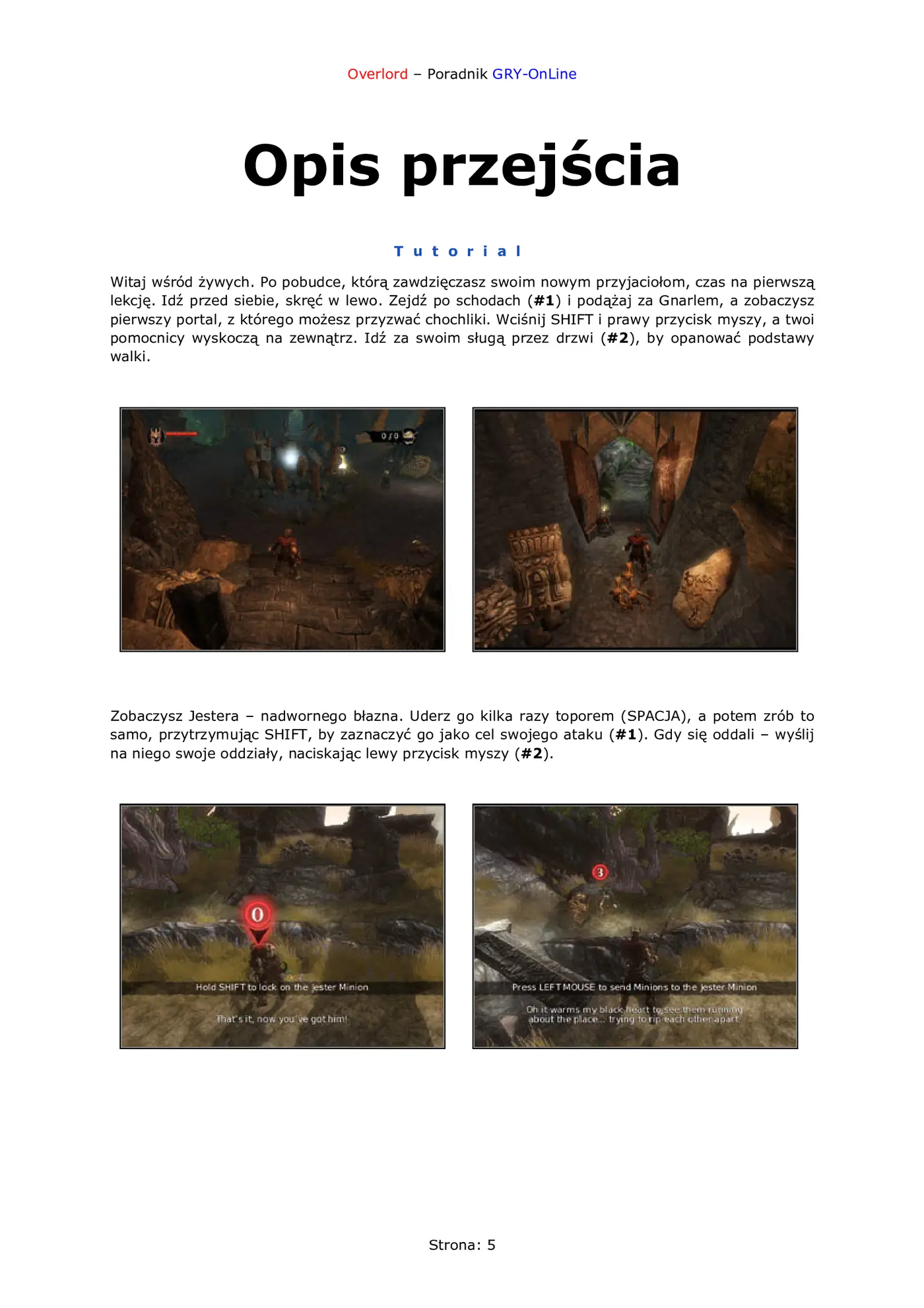 Fragment „Overlord - poradnik do gry” — strona 6 z 8