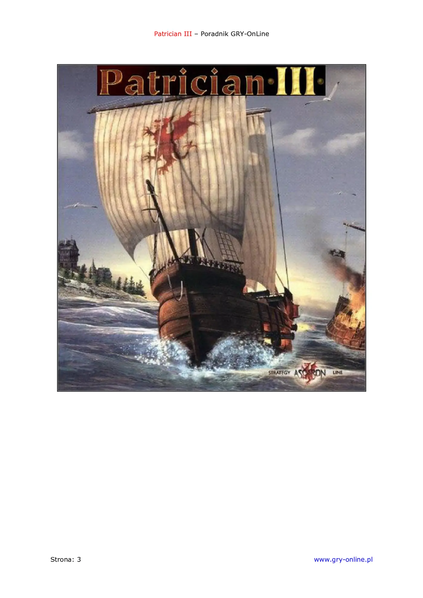 Fragment „Patrician III: Rise of the Hanse - poradnik do gry” — strona 4 z 8
