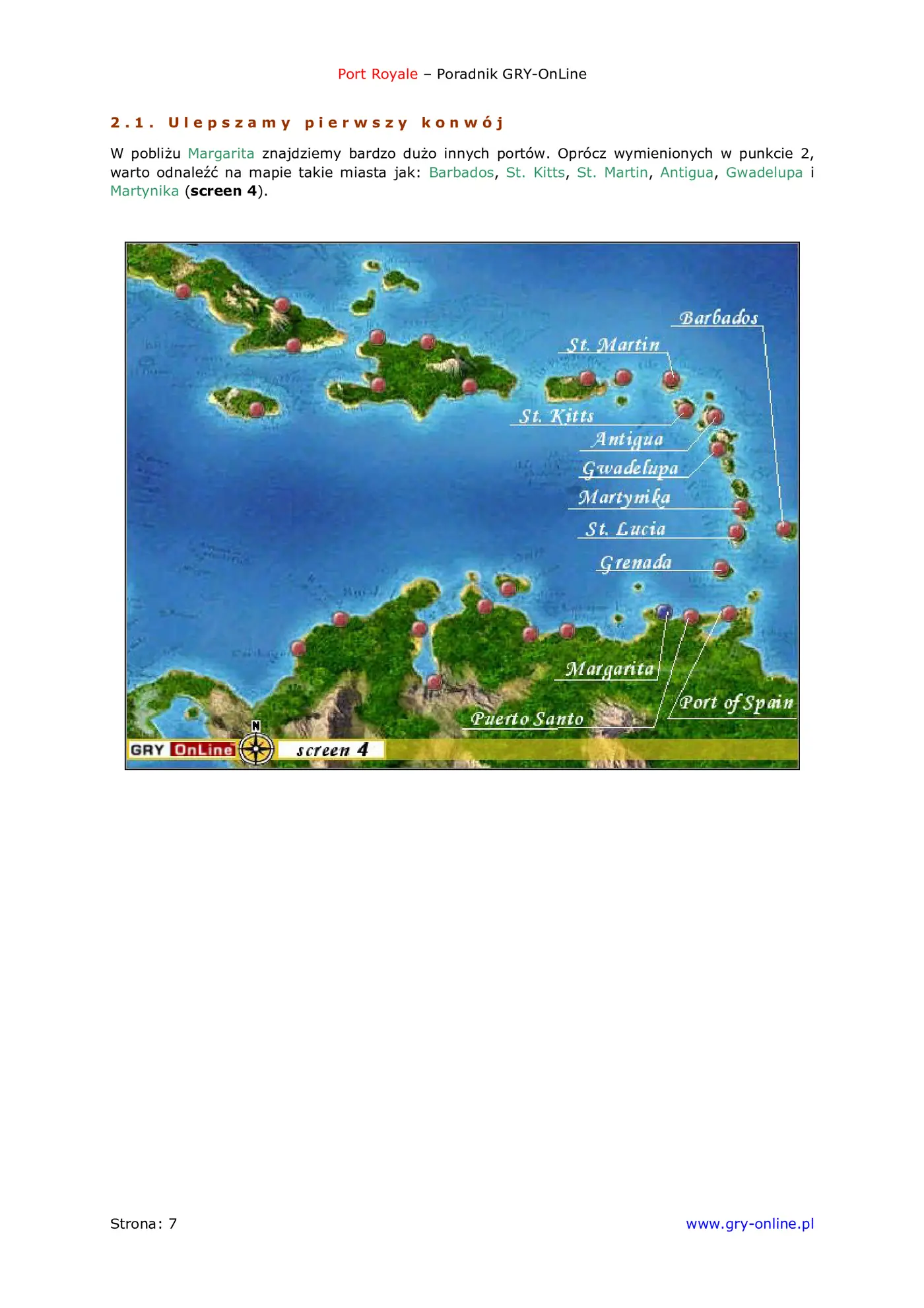 Fragment „Port Royale - poradnik do gry” — strona 8 z 8