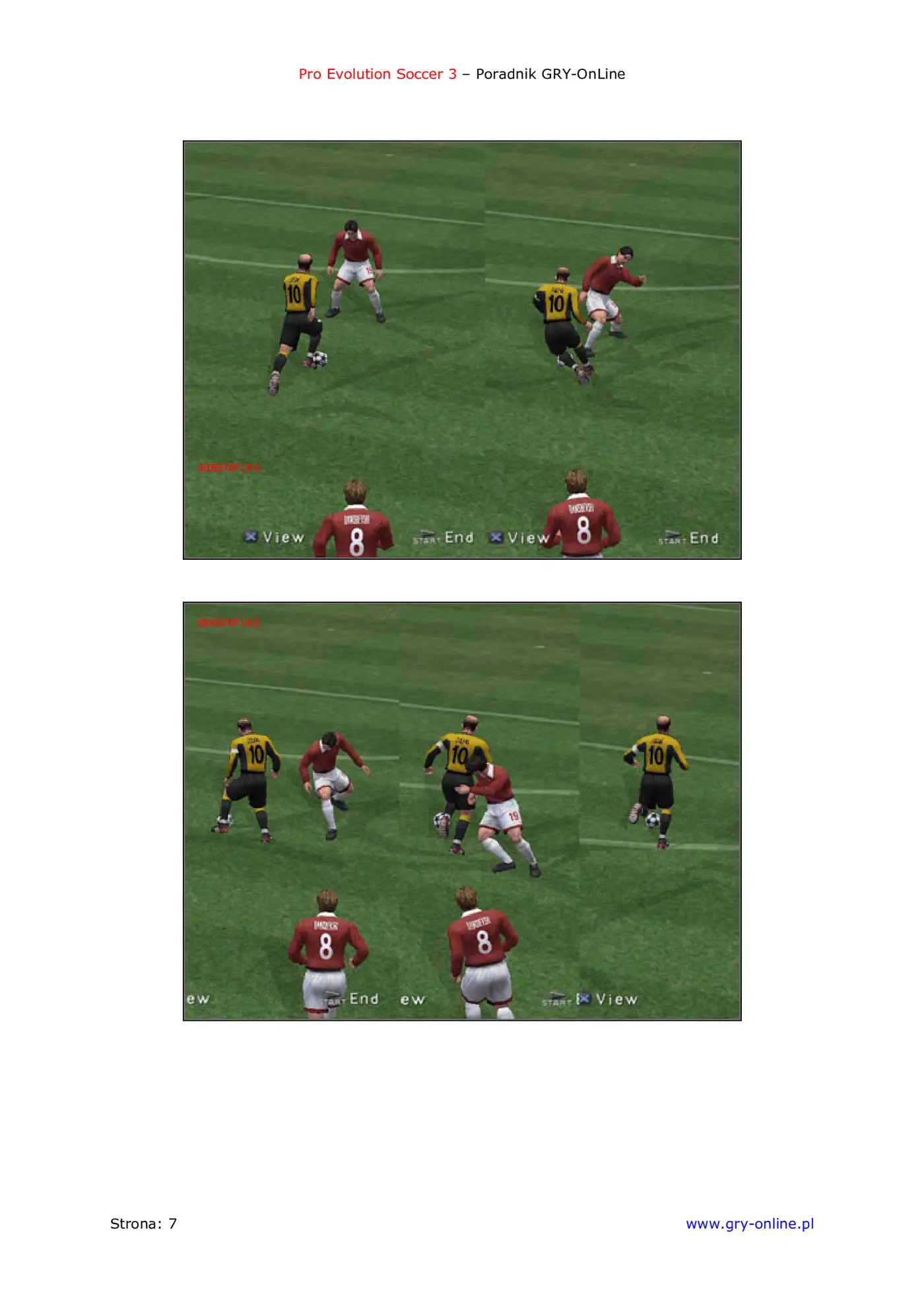 Fragment „Pro Evolution Soccer 3 - poradnik do gry” — strona 8 z 8