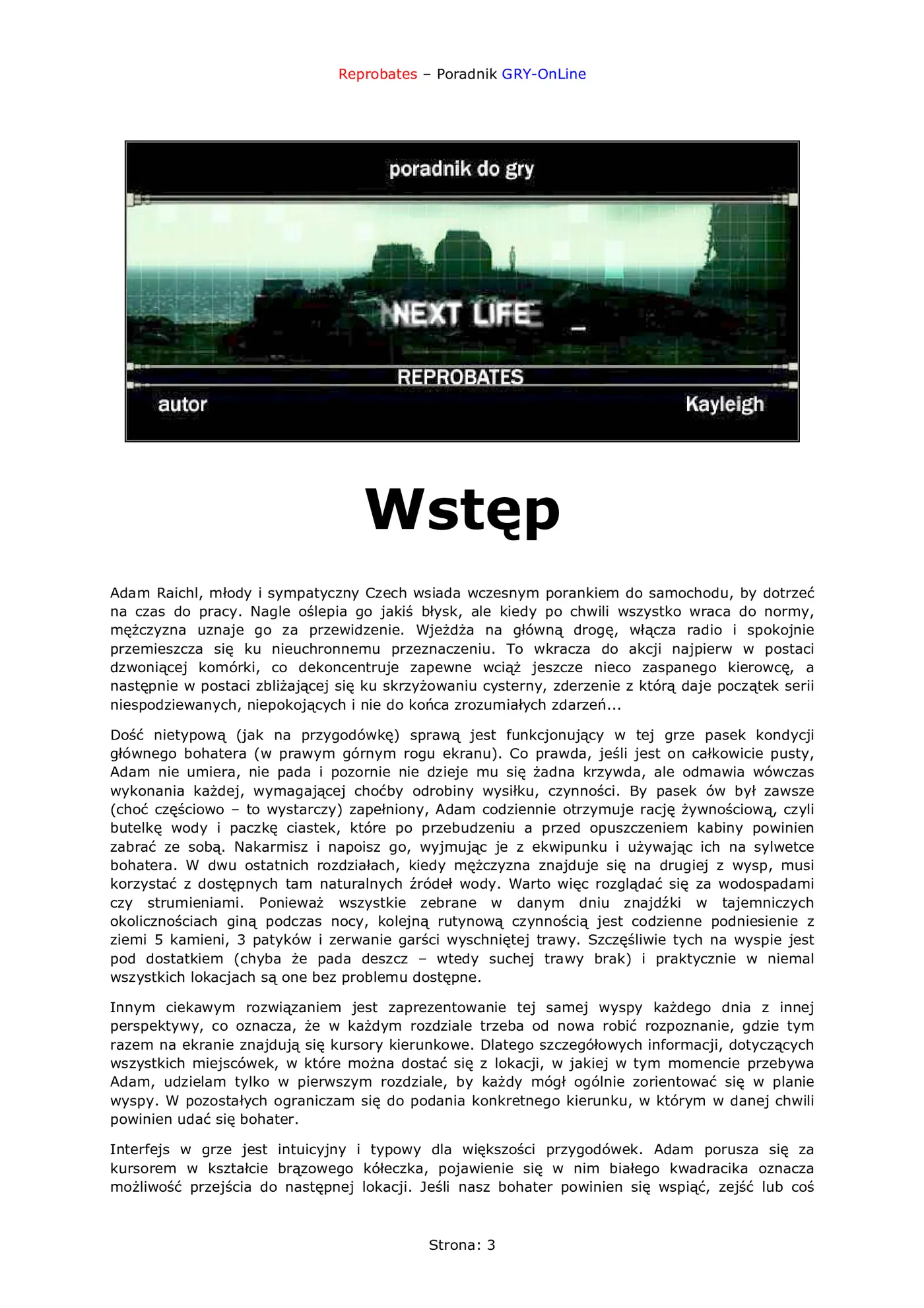 Fragment „Reprobates: U Bram Śmierci - poradnik do gry” — strona 4 z 8