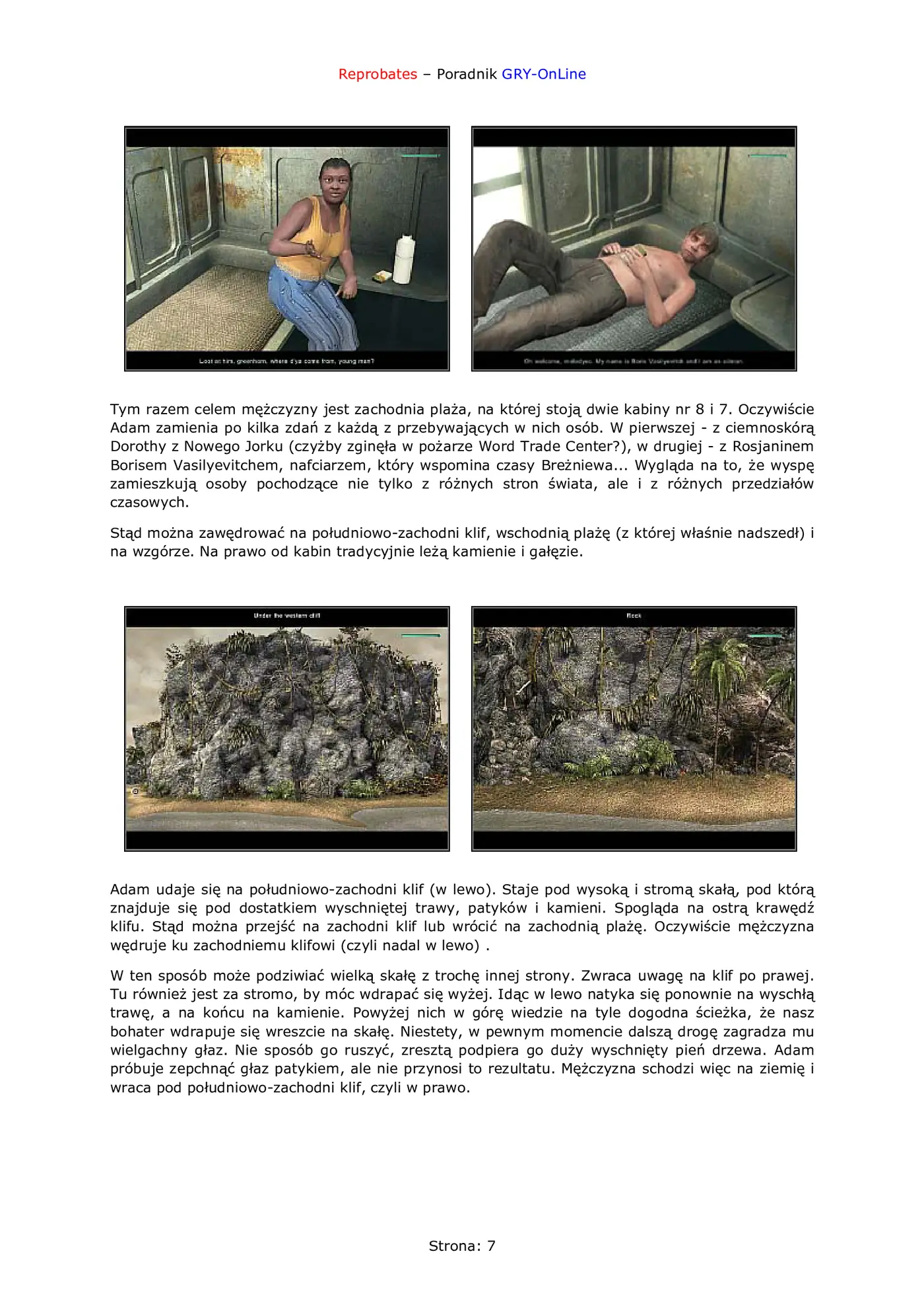 Fragment „Reprobates: U Bram Śmierci - poradnik do gry” — strona 8 z 8